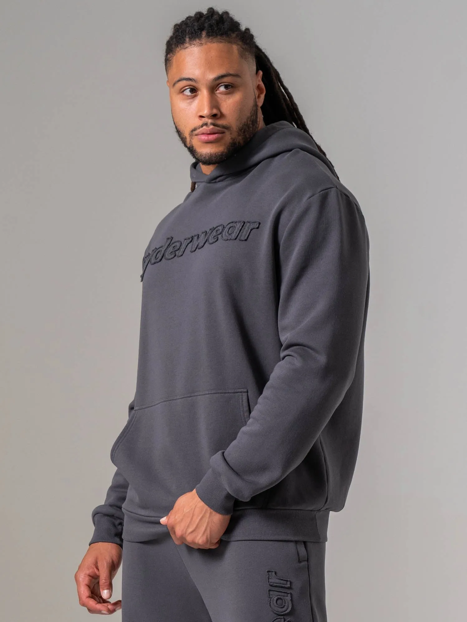 Applique Hoodie - Charcoal sold by Ryderwear product image thumbnail 5