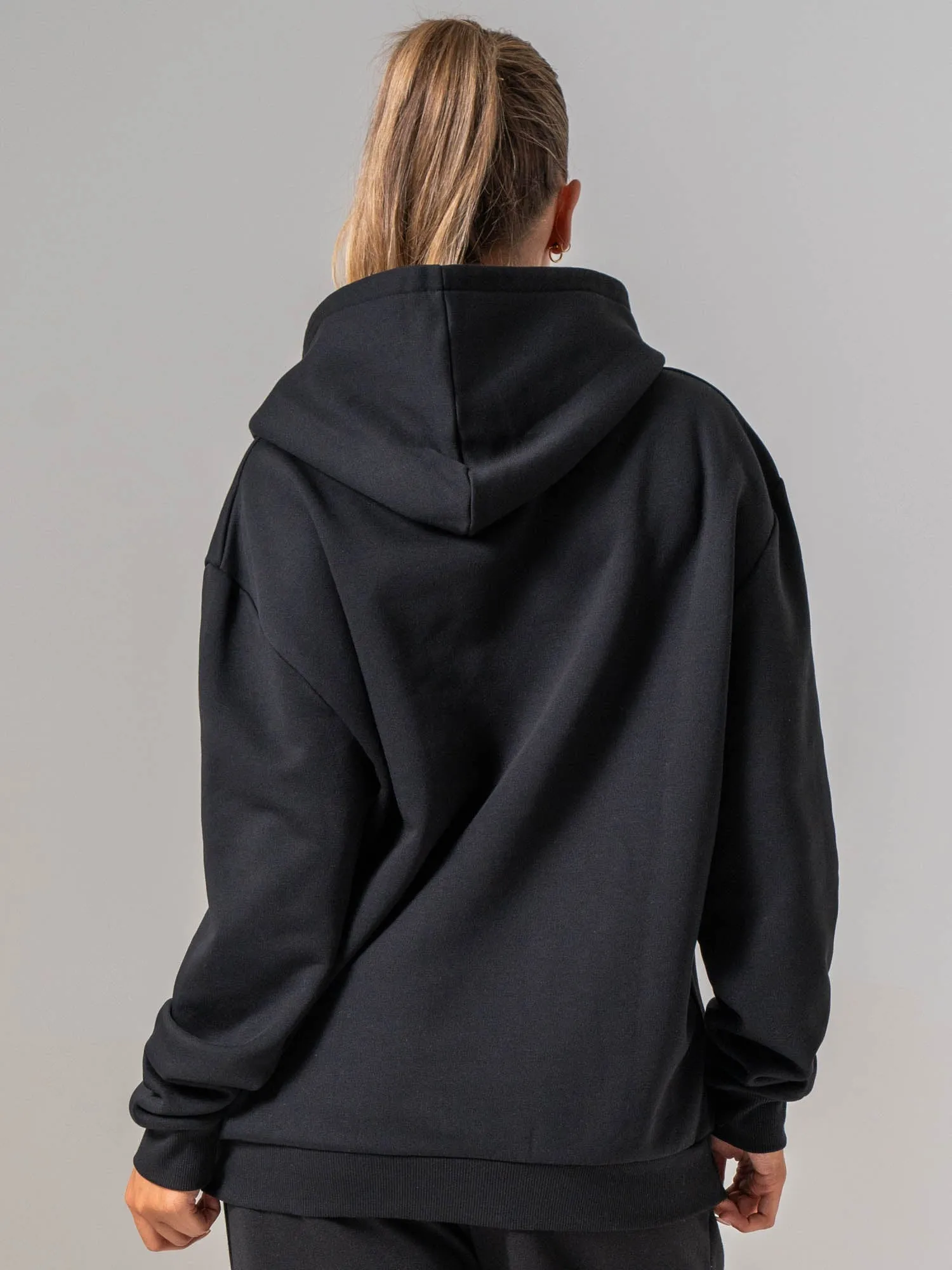 Applique Hoodie - Black sold by Ryderwear product image thumbnail 4