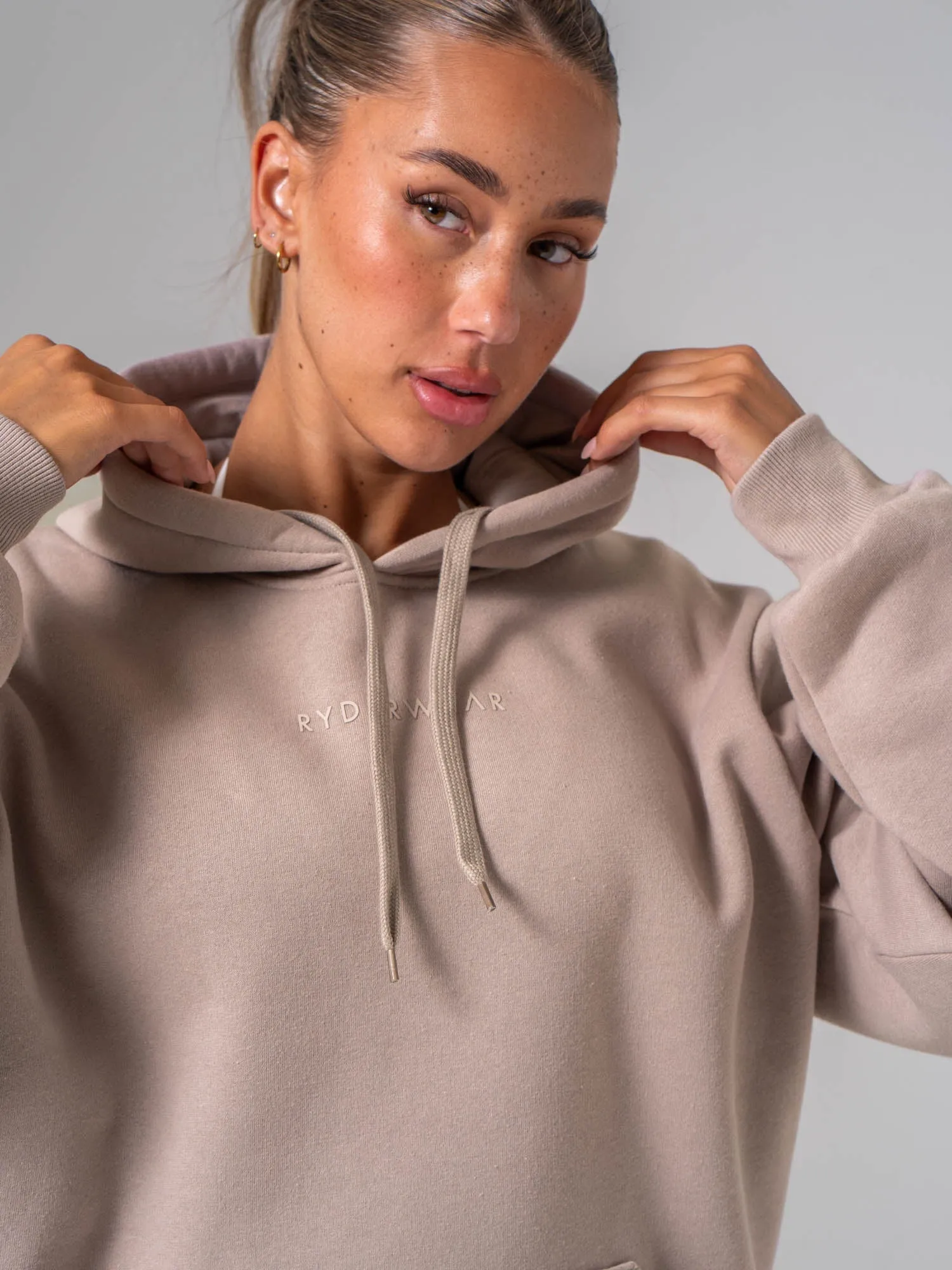 Ryderwear Essential Hoodie - Almond sold by Ryderwear product image thumbnail 2