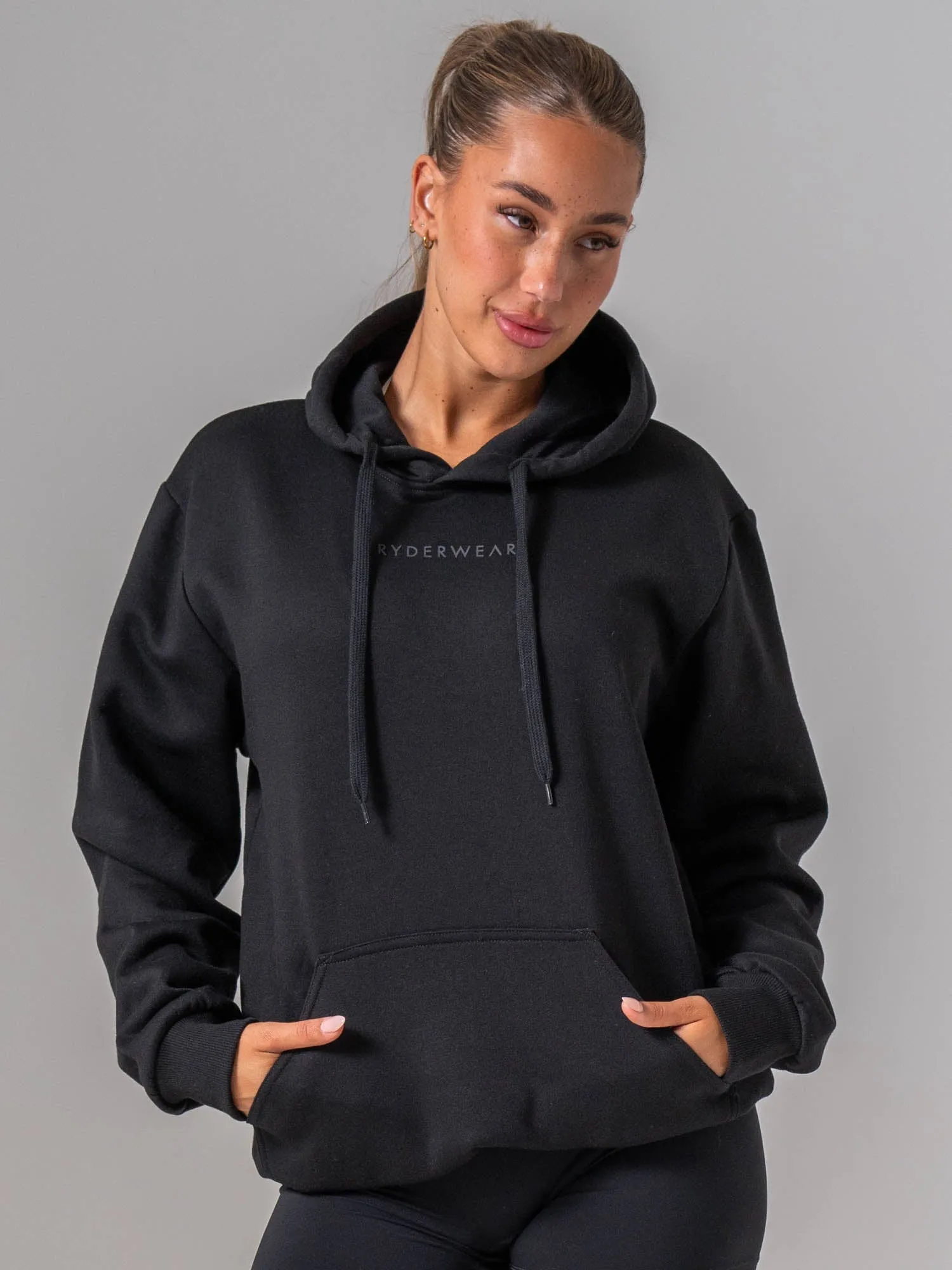 Ryderwear Essential Hoodie - Black sold by Ryderwear product image thumbnail 3