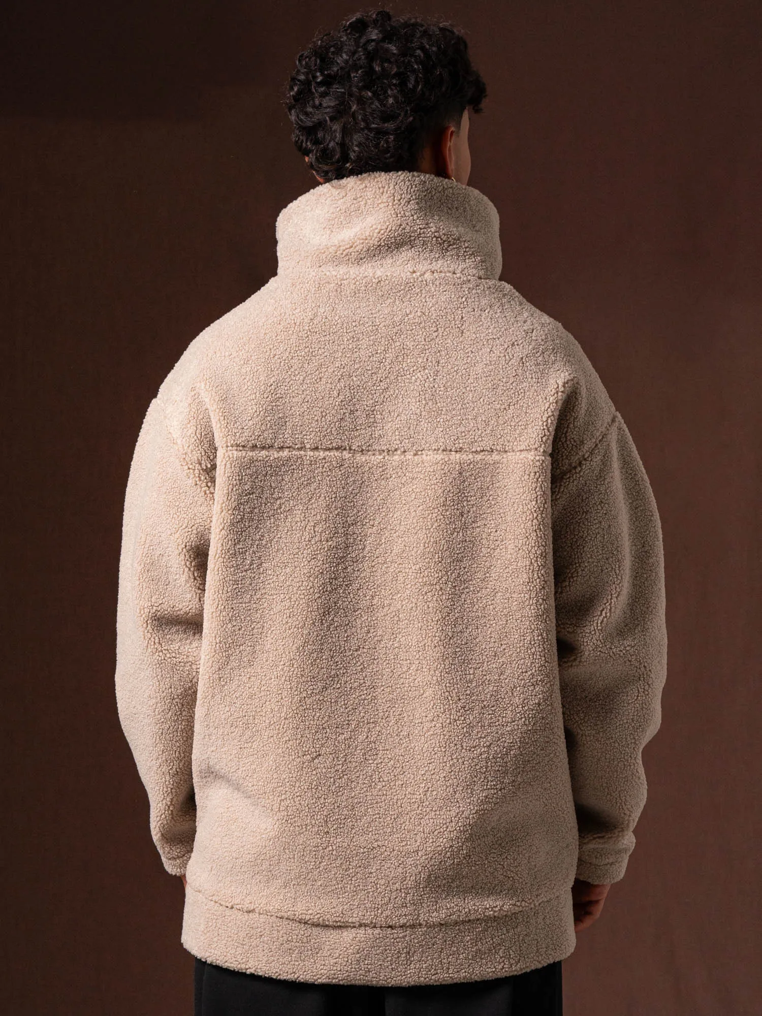 Teddy Jacket - Taupe sold by Ryderwear product image thumbnail 4