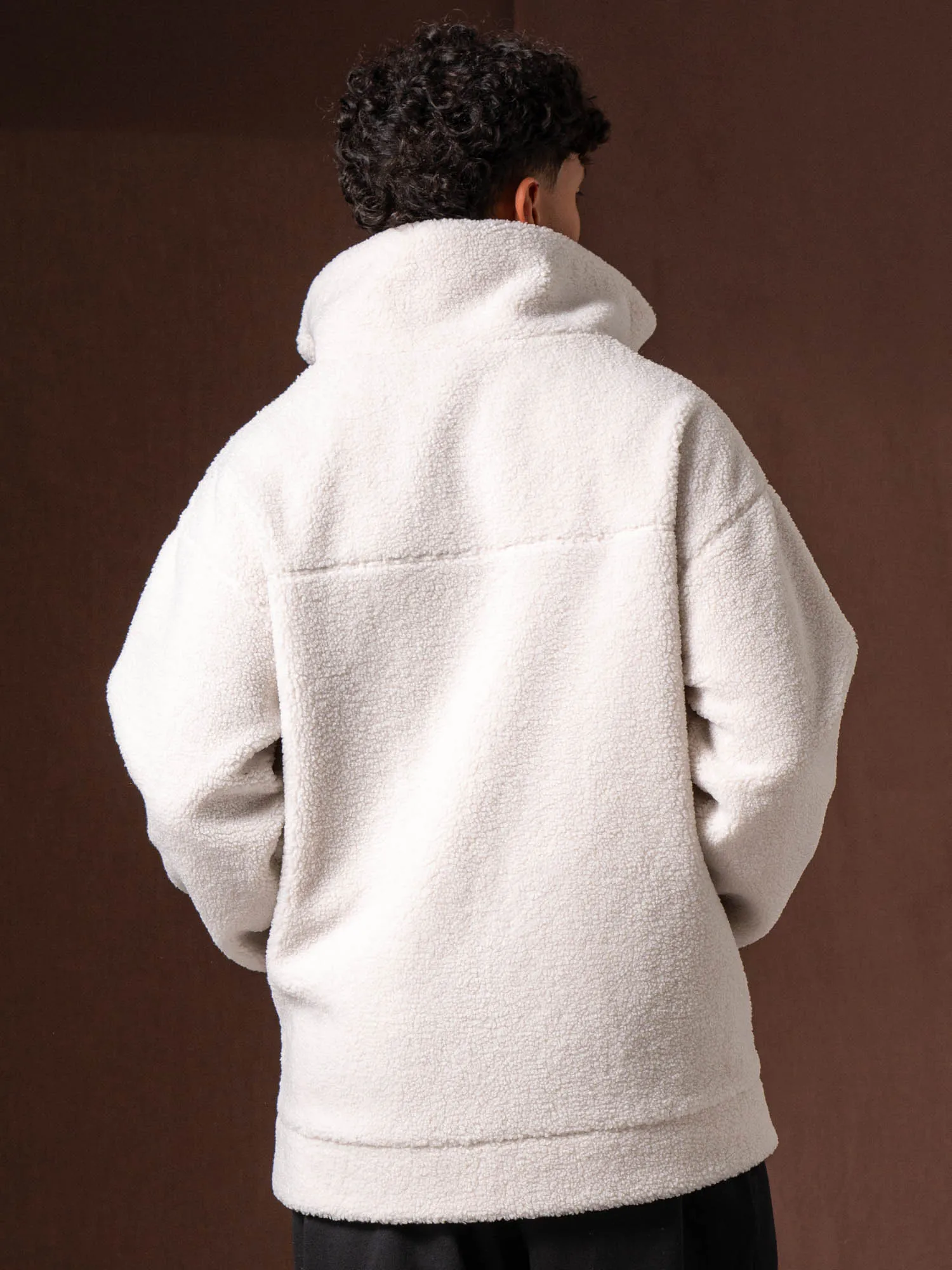 Teddy Jacket - Bone sold by Ryderwear product image thumbnail 4