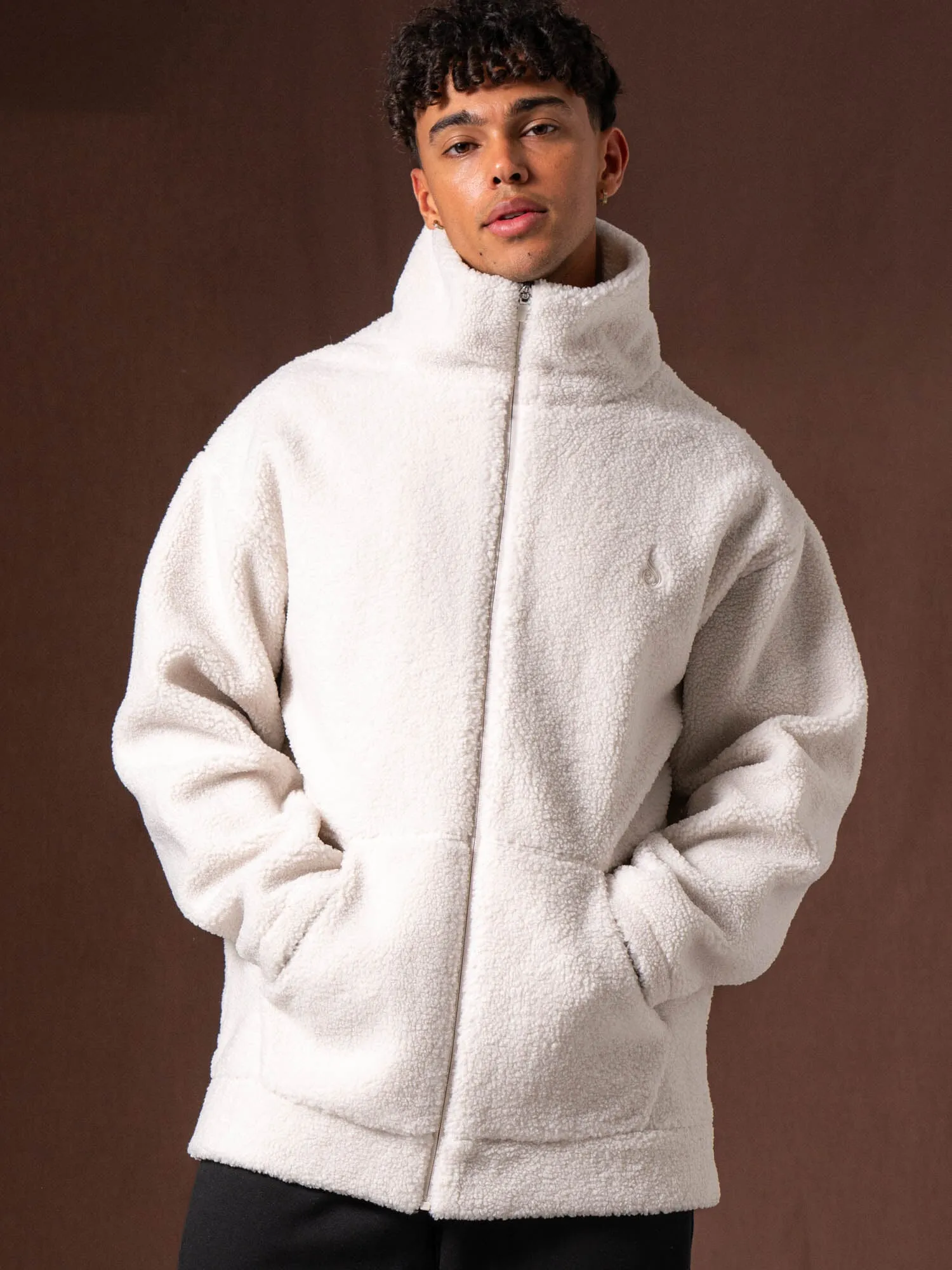 Teddy Jacket - Bone sold by Ryderwear product image thumbnail 2