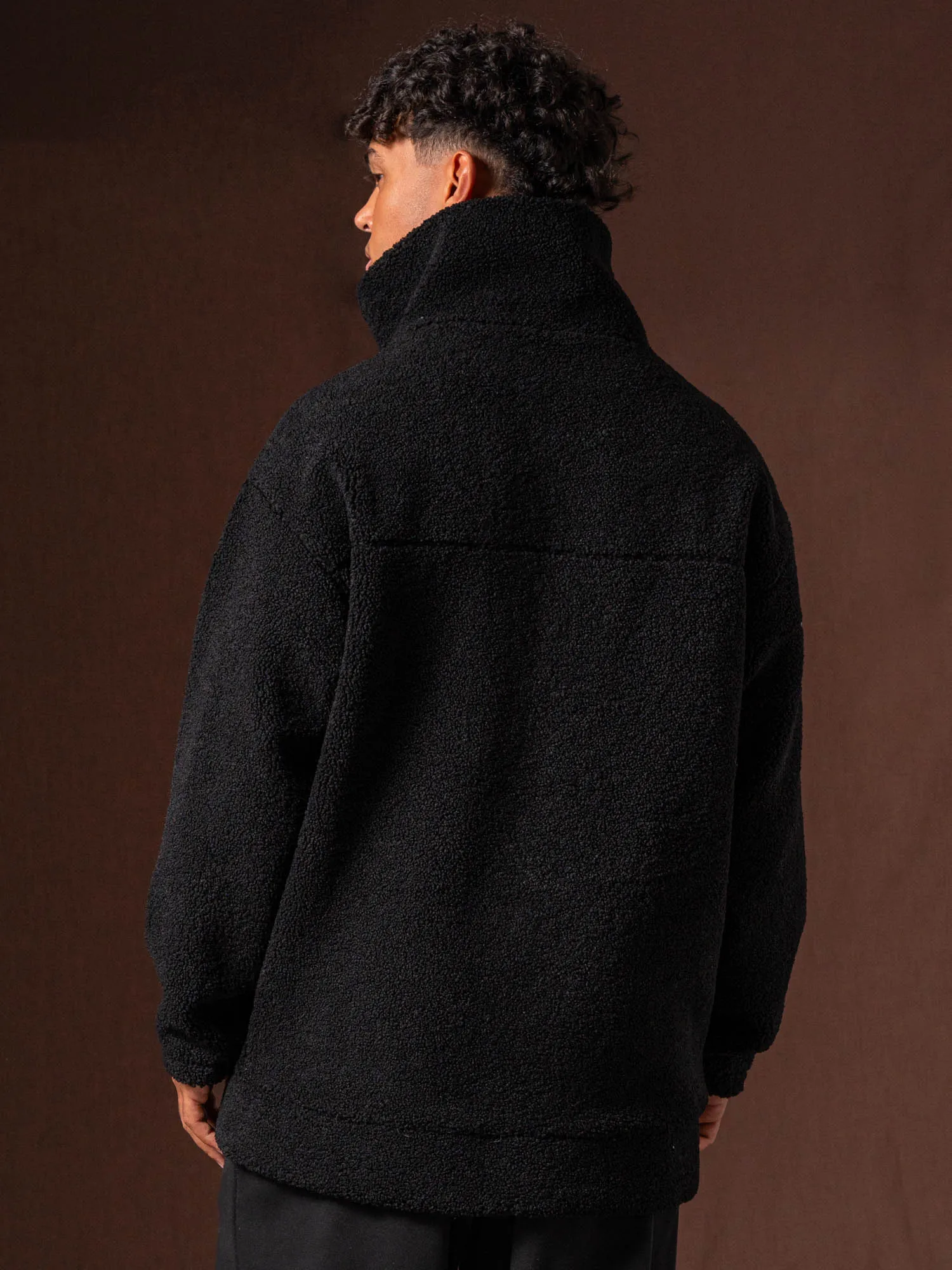 Teddy Jacket - Black sold by Ryderwear product image thumbnail 2