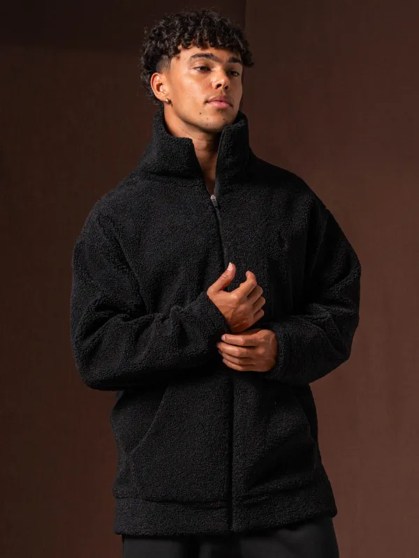 Teddy Jacket - Black made by Ryderwear