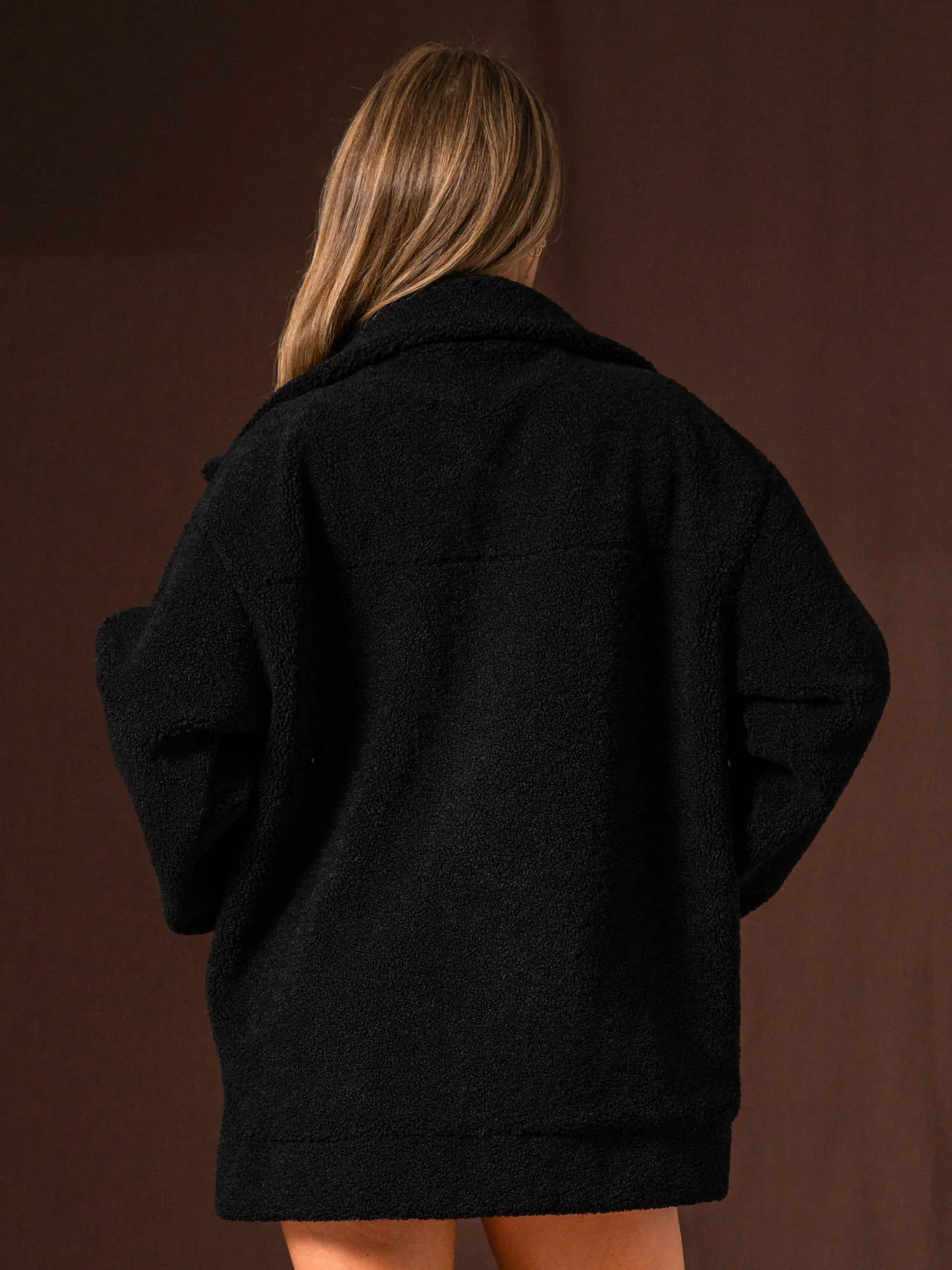 Teddy Jacket - Black sold by Ryderwear product image thumbnail 5