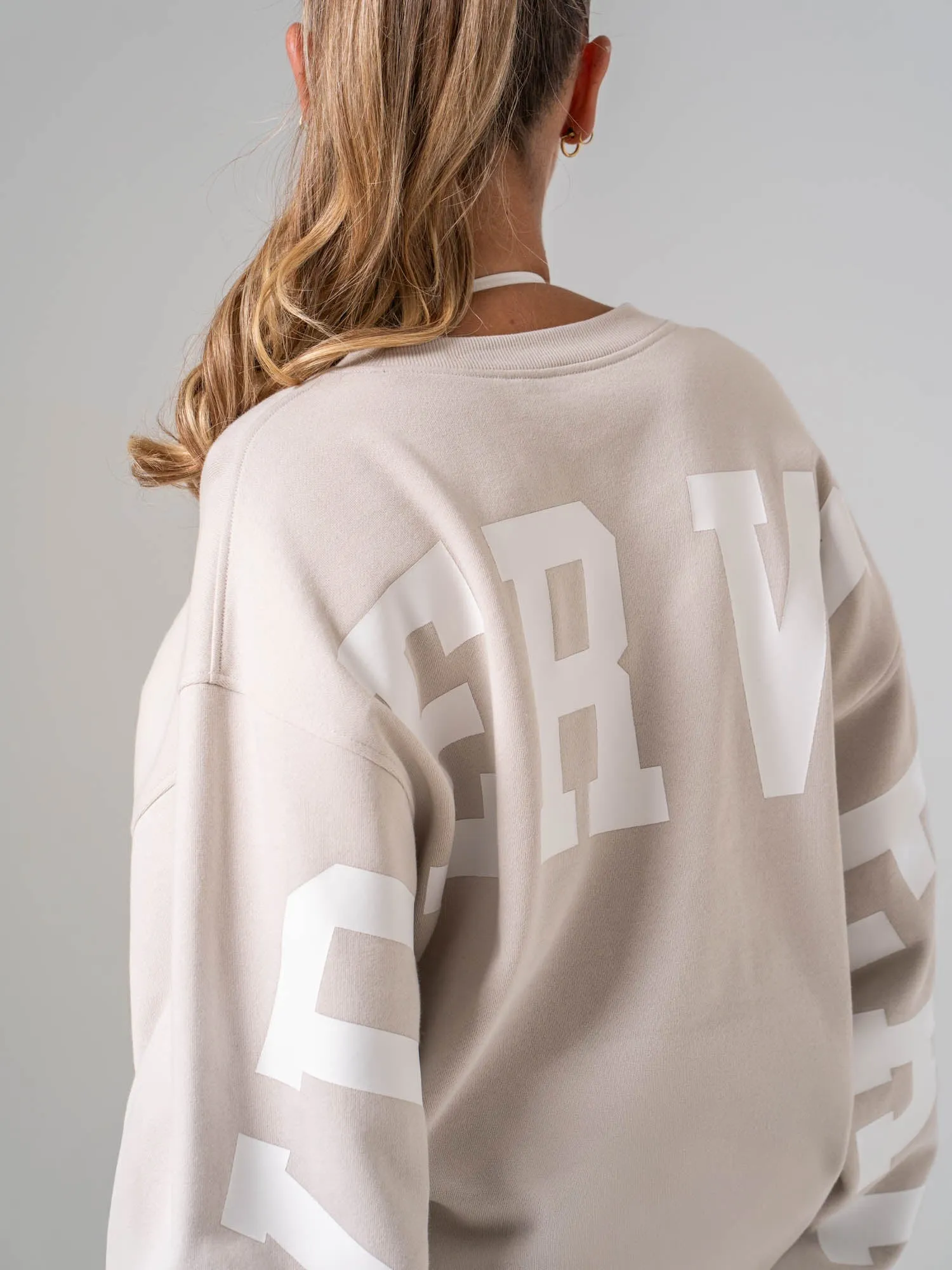 Collegiate Sweater - Sandy sold by Ryderwear product image thumbnail 5