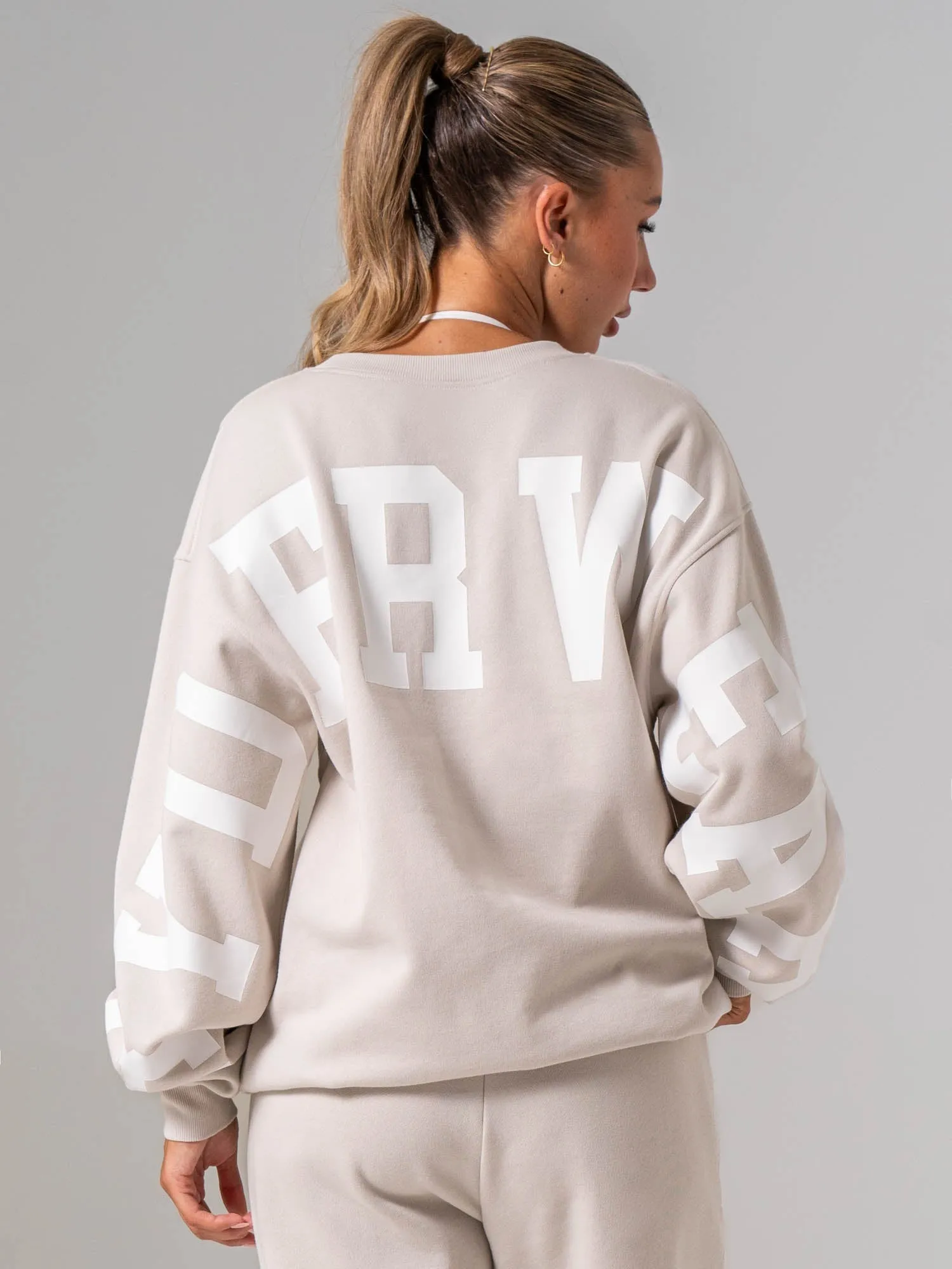 Collegiate Sweater - Sandy sold by Ryderwear product image thumbnail 2