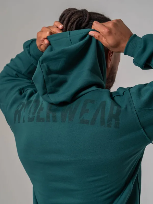 Force Hoodie - Emerald made by Ryderwear