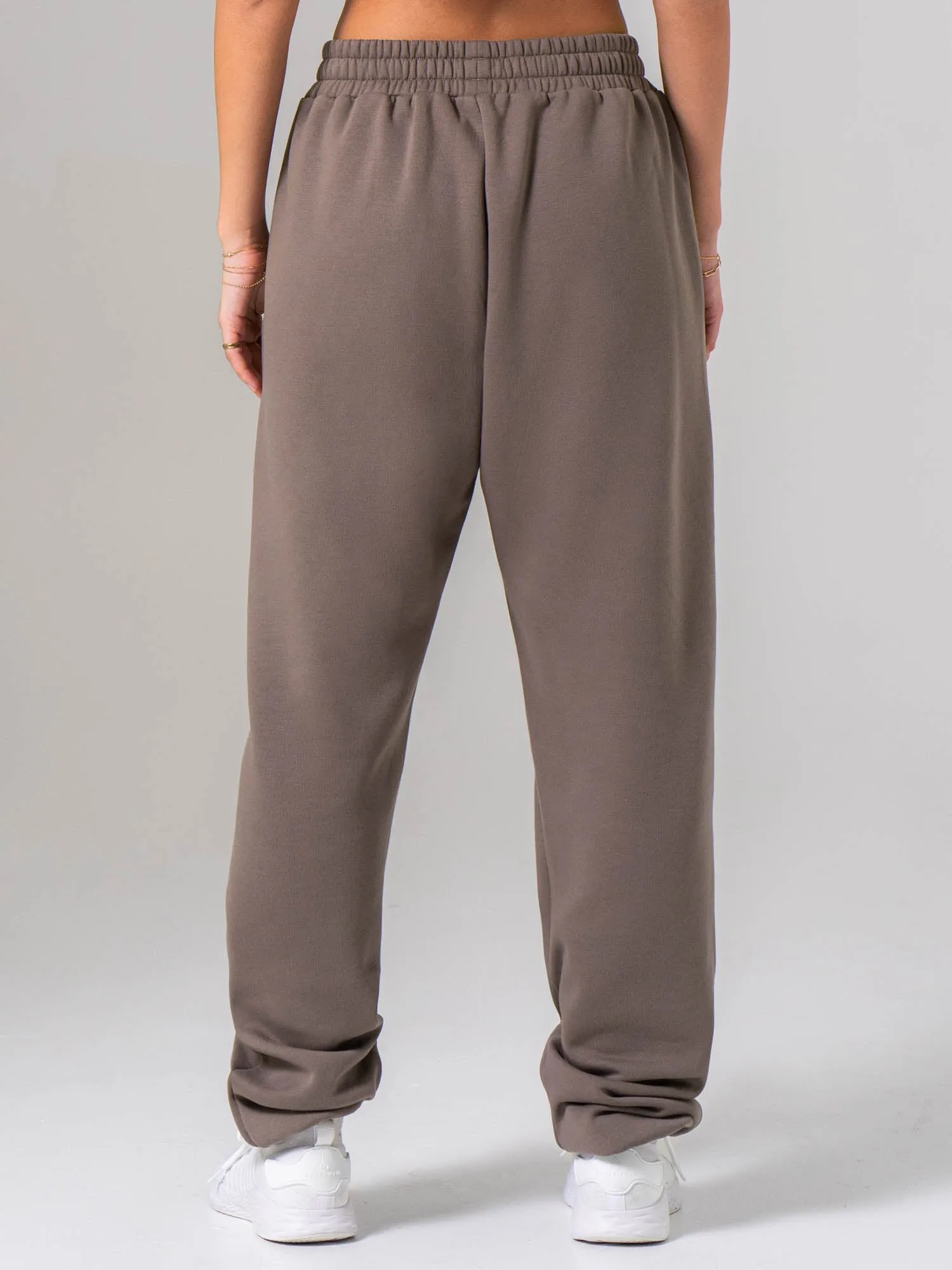 Unisex Fleece Track Pant - Deep Taupe sold by Ryderwear product image thumbnail 3