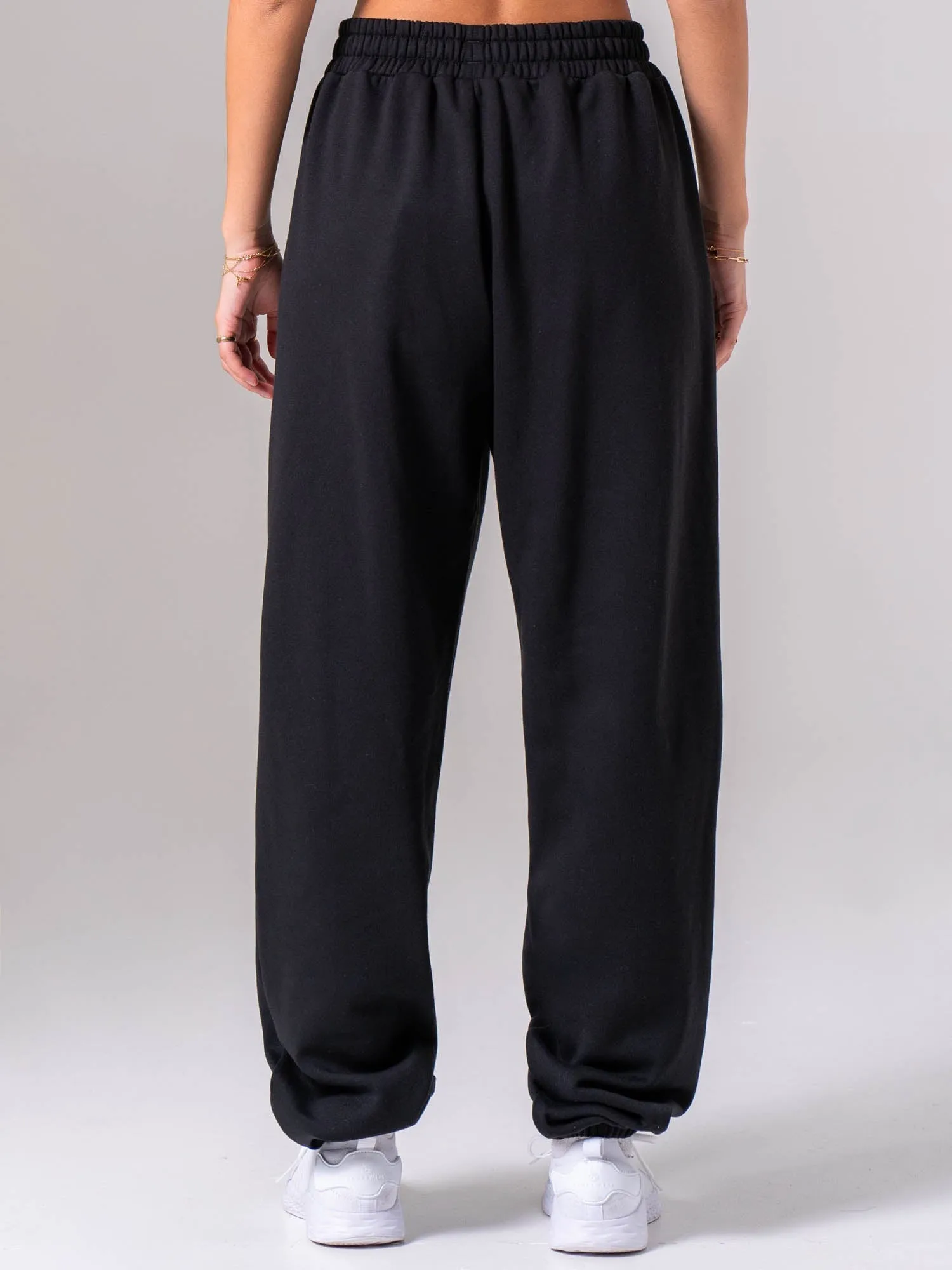 Unisex Fleece Track Pant - Black sold by Ryderwear product image thumbnail 4