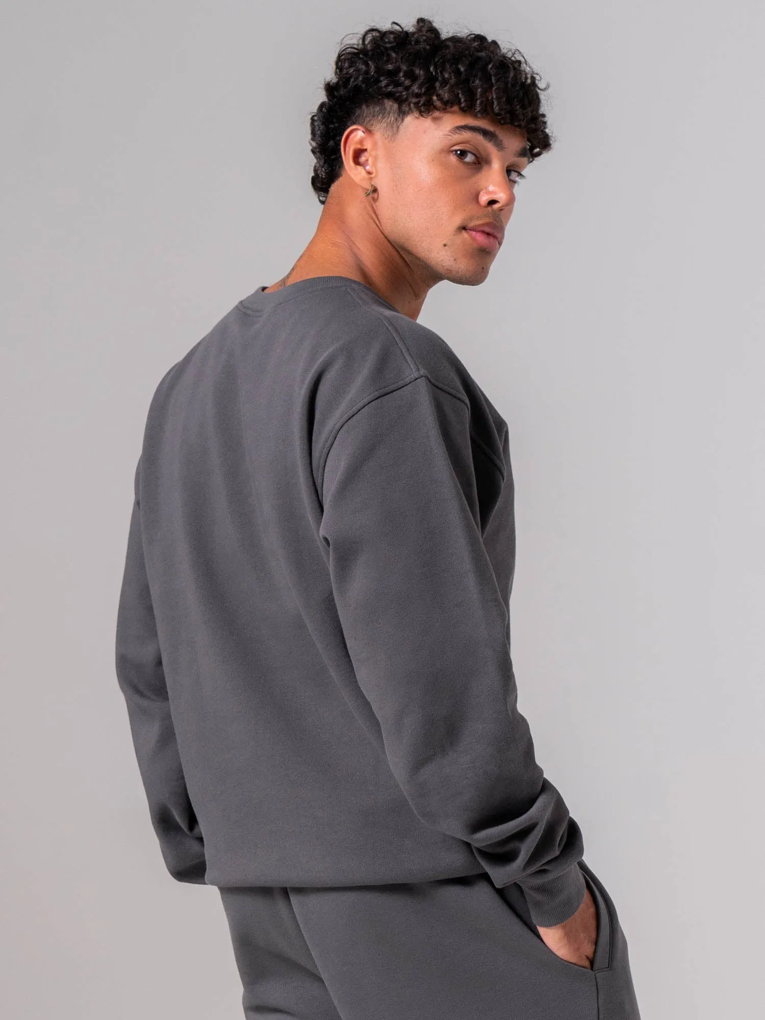 Unisex Crewneck - Charcoal sold by Ryderwear product image thumbnail 4
