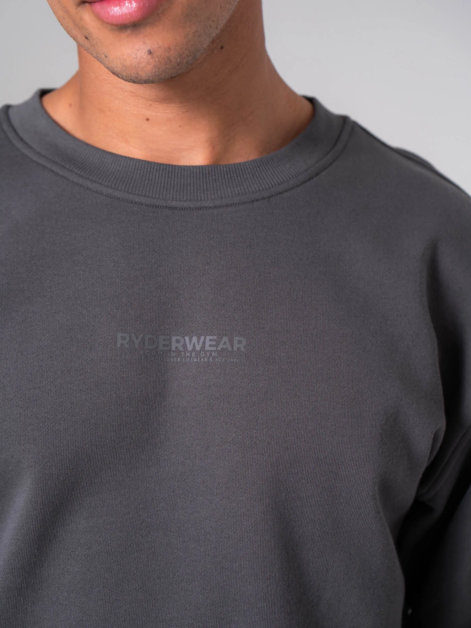 Unisex Crewneck - Charcoal sold by Ryderwear product image thumbnail 2