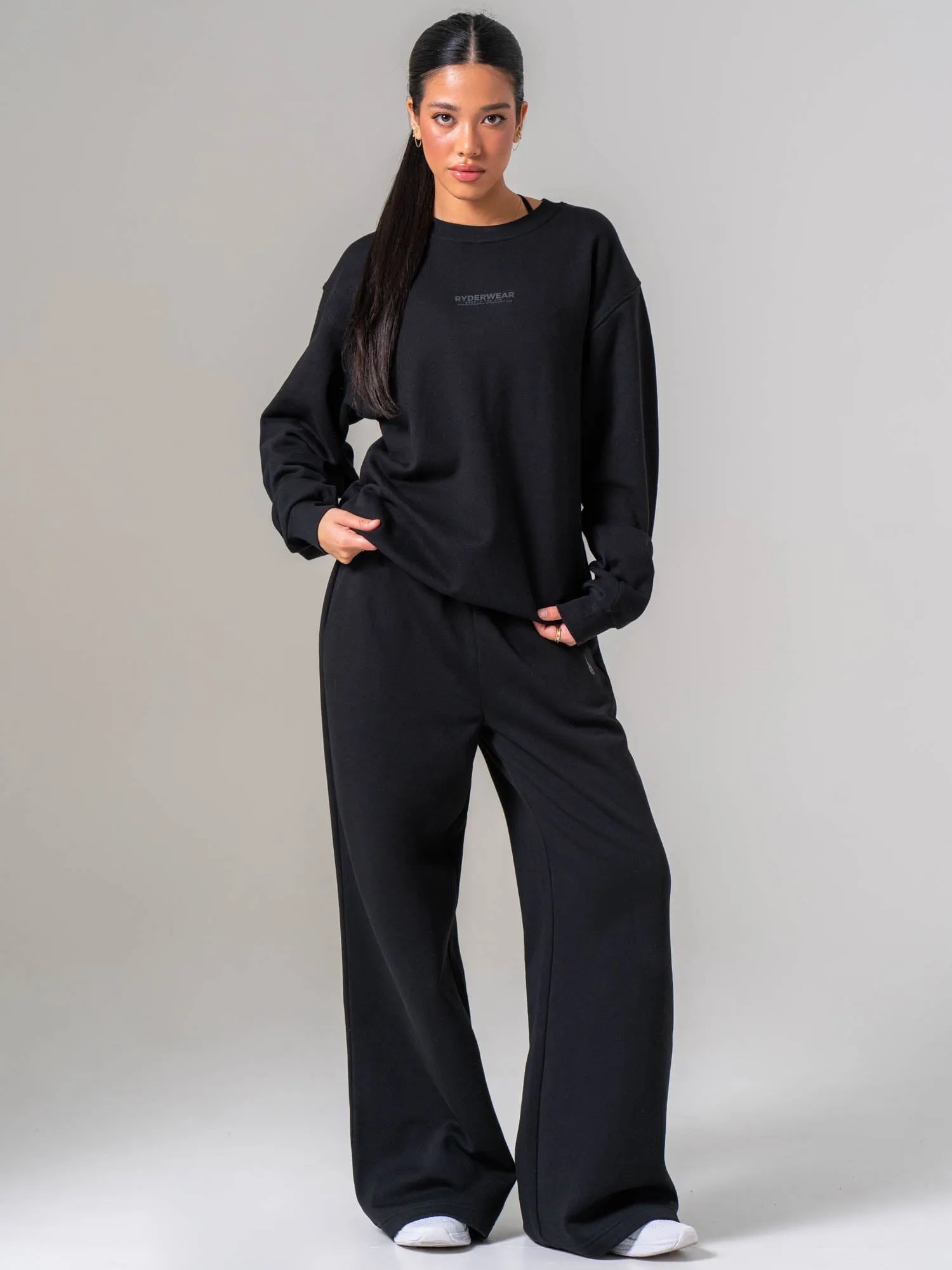 Unisex Crewneck - Black sold by Ryderwear product image thumbnail 5