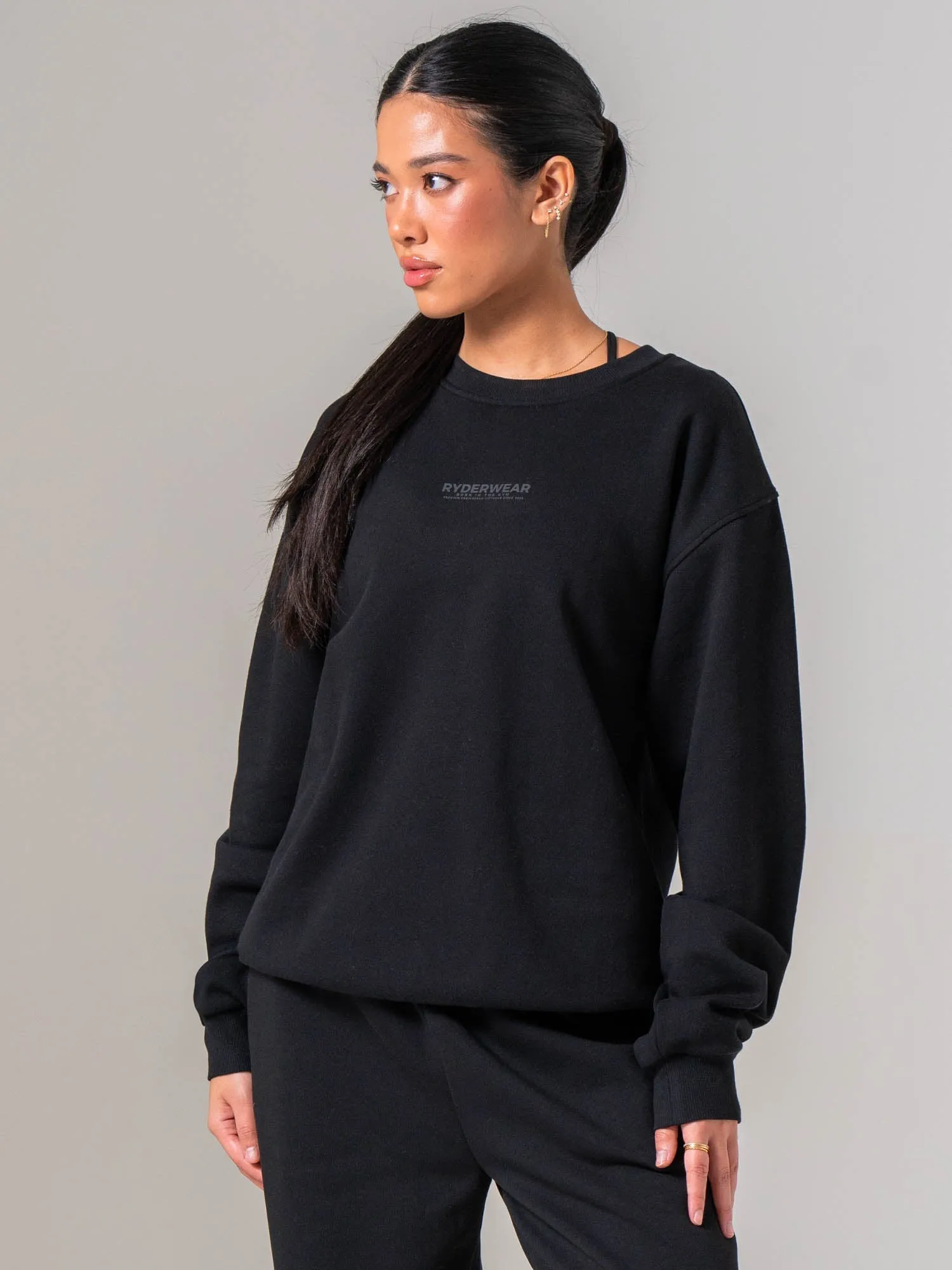 Unisex Crewneck - Black sold by Ryderwear product image thumbnail 3