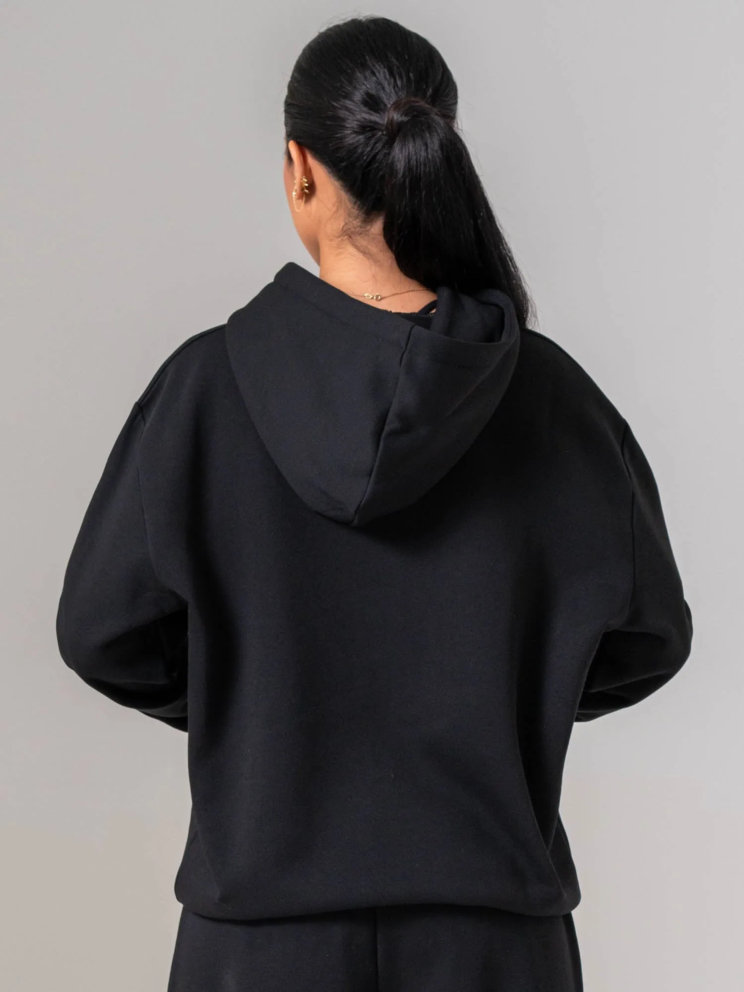 Unisex Fleece Hoodie - Black sold by Ryderwear product image thumbnail 4