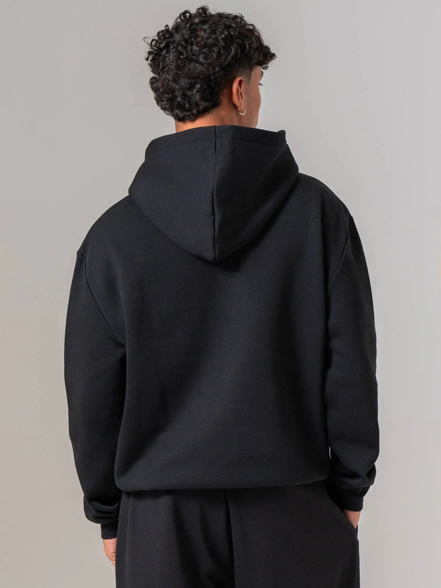 Unisex Fleece Hoodie - Black sold by Ryderwear product image thumbnail 4
