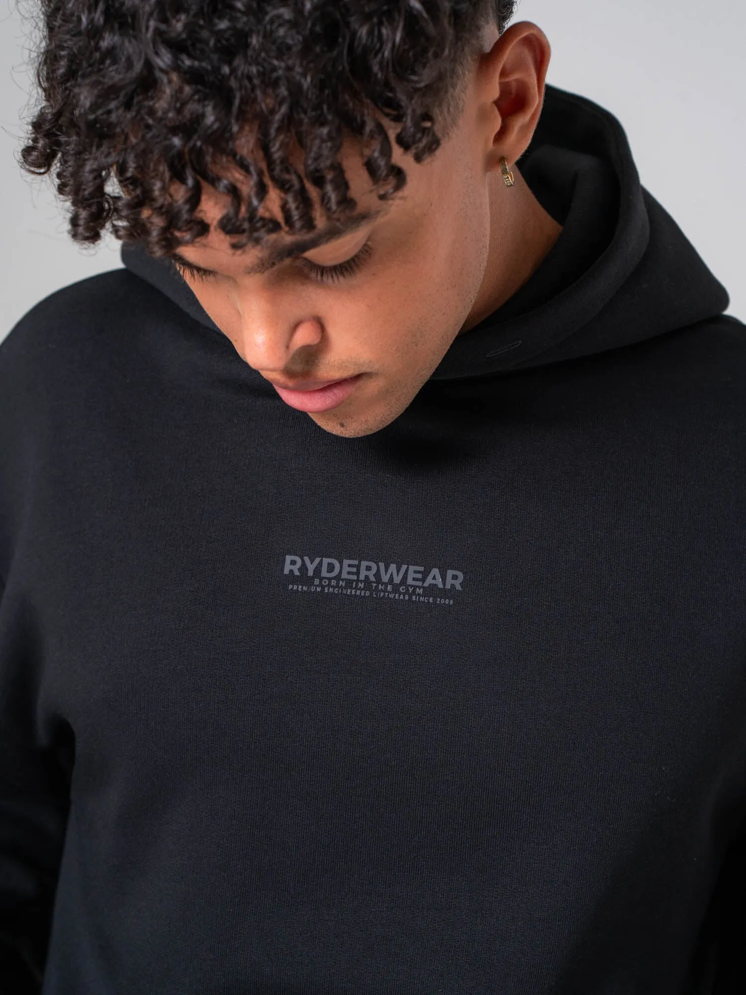Unisex Fleece Hoodie - Black sold by Ryderwear product image thumbnail 2