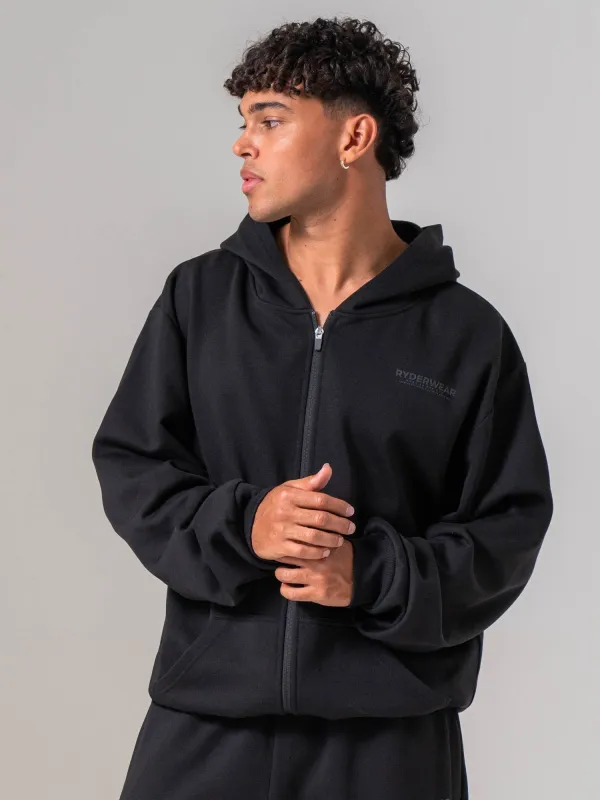 Mens Track Jacket - Black made by Ryderwear
