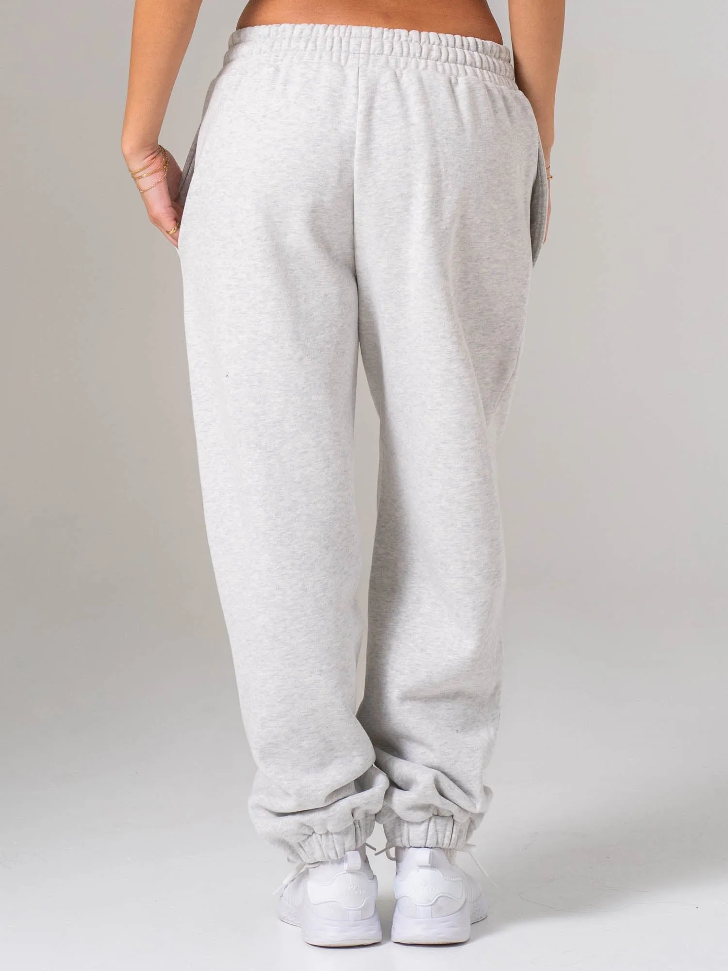 Plush Trackpant - Snow Marl sold by Ryderwear product image thumbnail 3