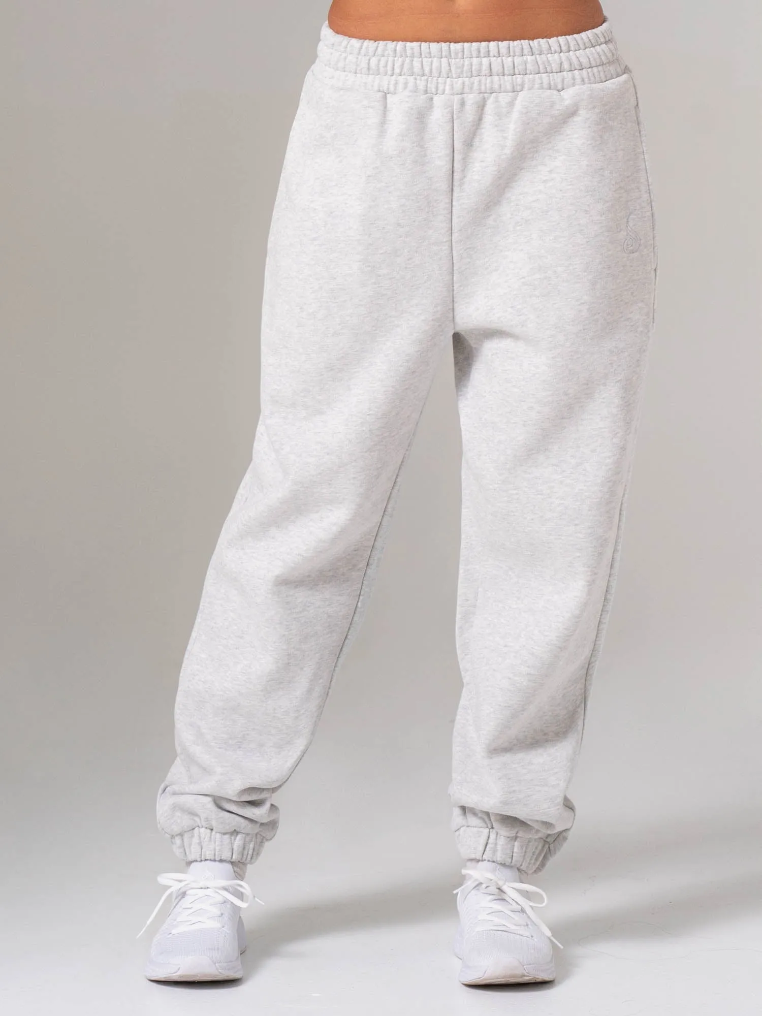 Plush Trackpant - Snow Marl sold by Ryderwear