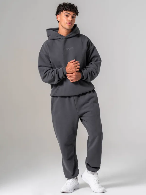 Plush Hoodie - Charcoal made by Ryderwear