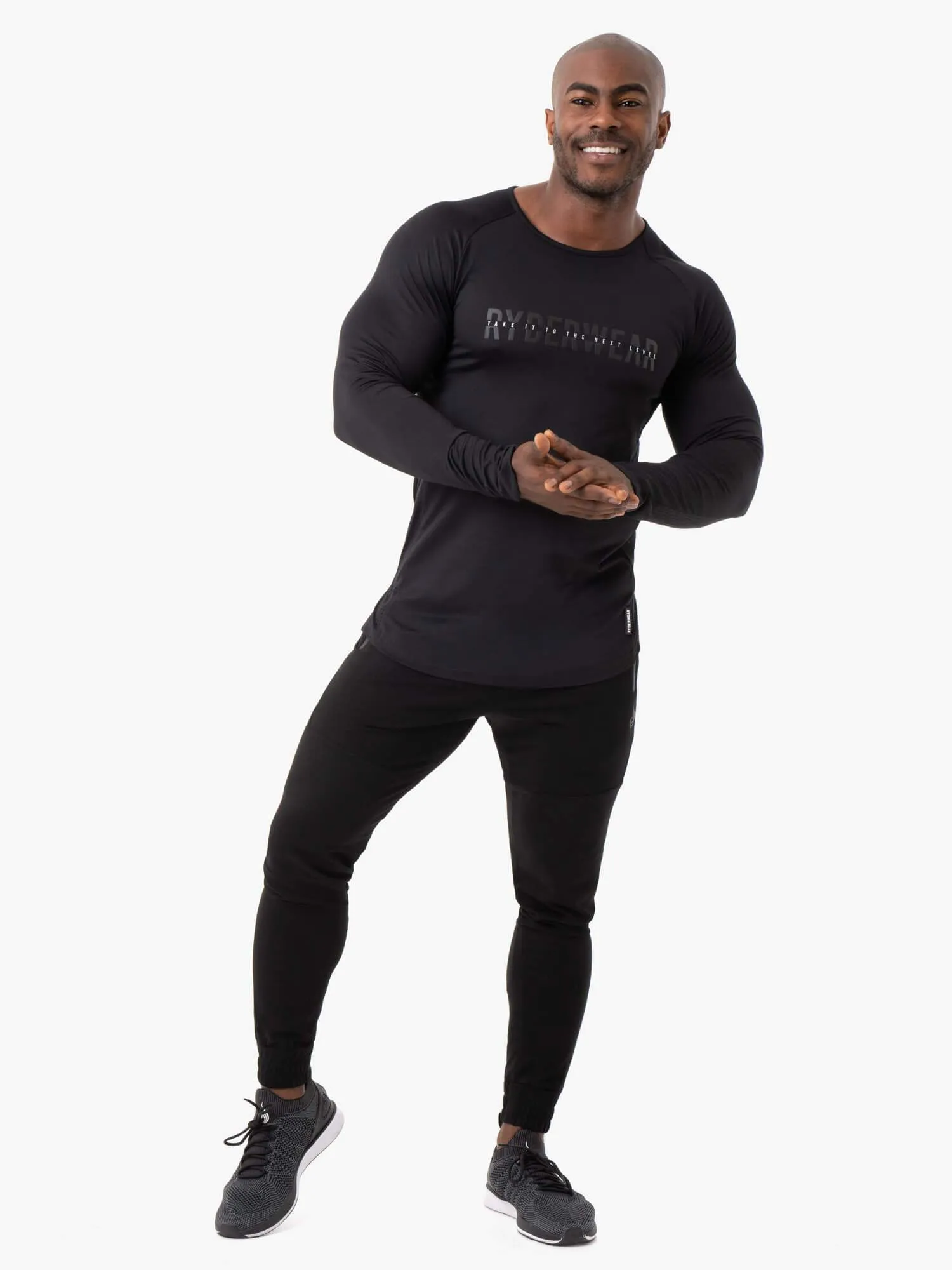 Energy Long Sleeve Top - Black sold by Ryderwear product image thumbnail 5