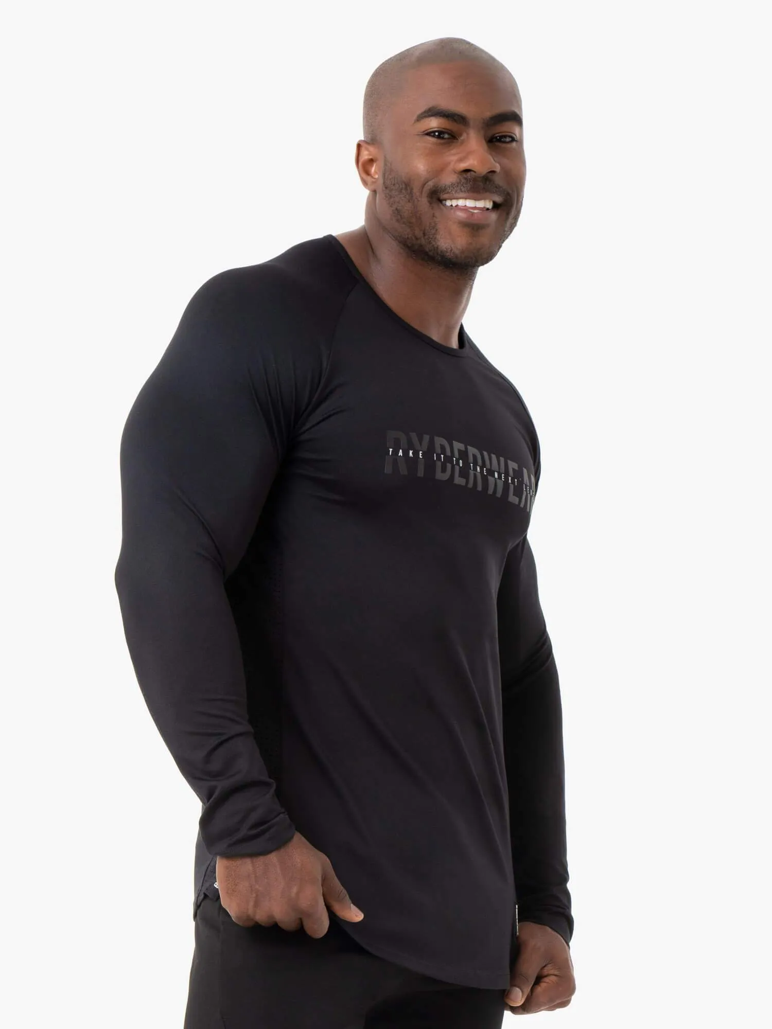 Energy Long Sleeve Top - Black sold by Ryderwear product image thumbnail 3