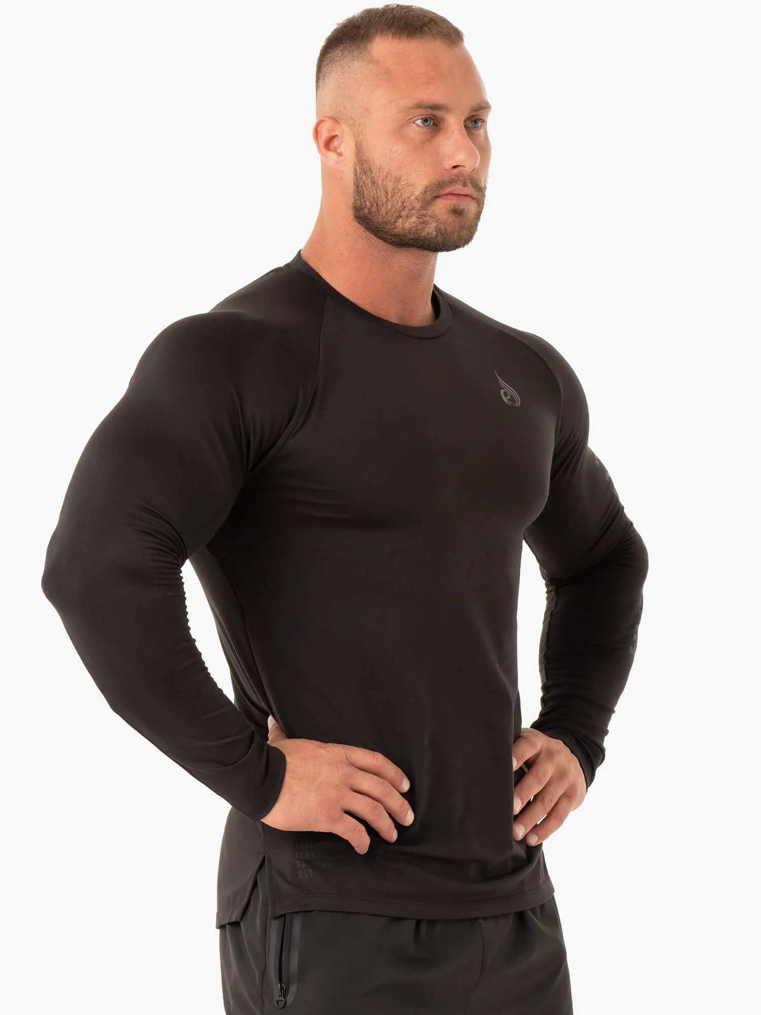 Duty Long Sleeve Top - Black sold by Ryderwear product image thumbnail 2