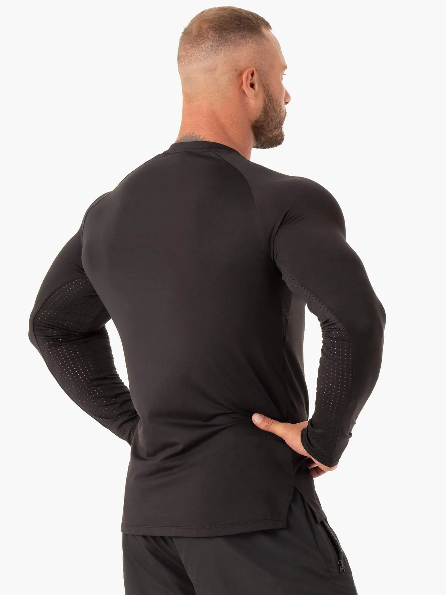 Duty Long Sleeve Top - Black sold by Ryderwear product image thumbnail 3