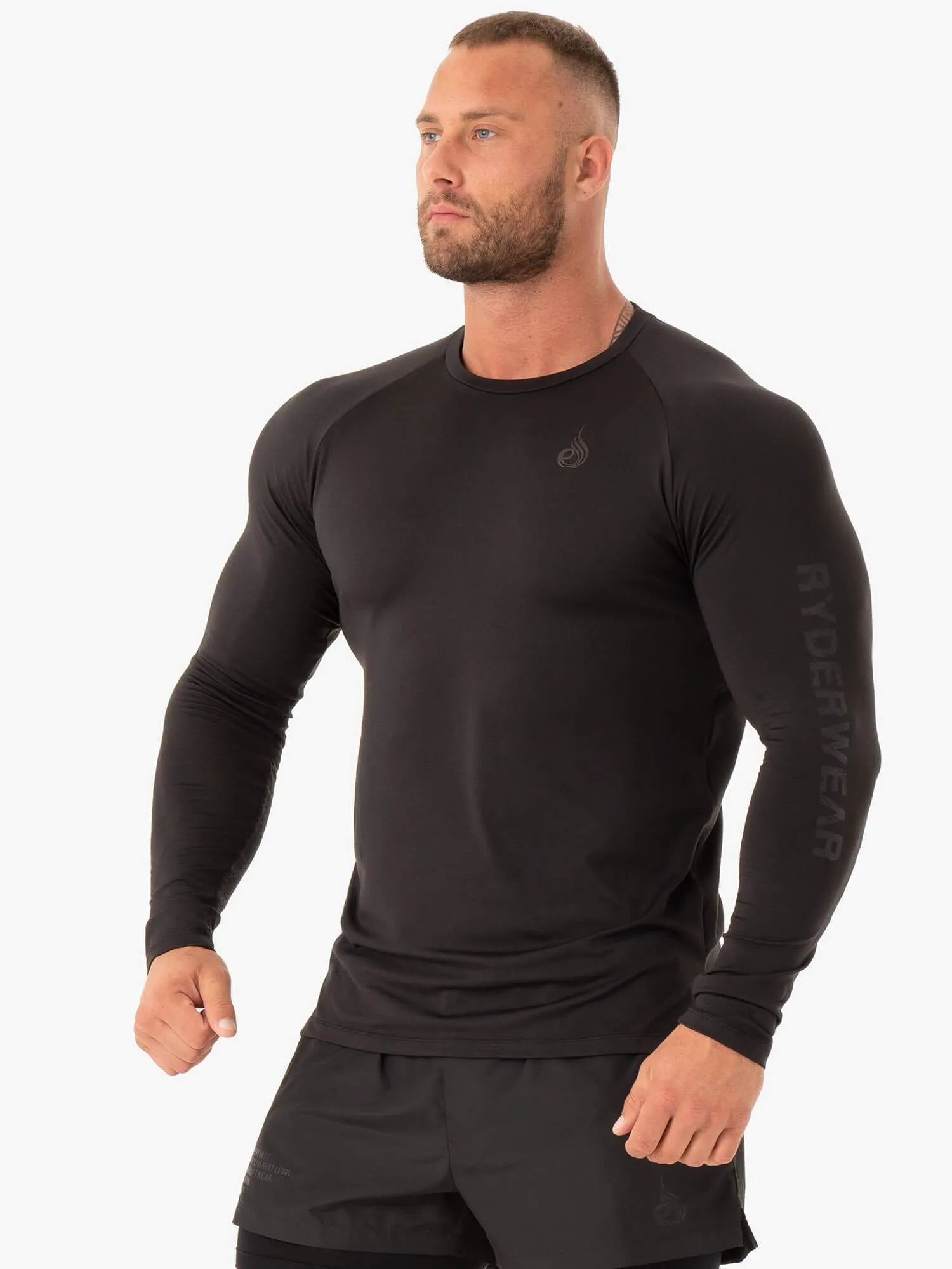 Duty Long Sleeve Top - Black sold by Ryderwear product image thumbnail 4
