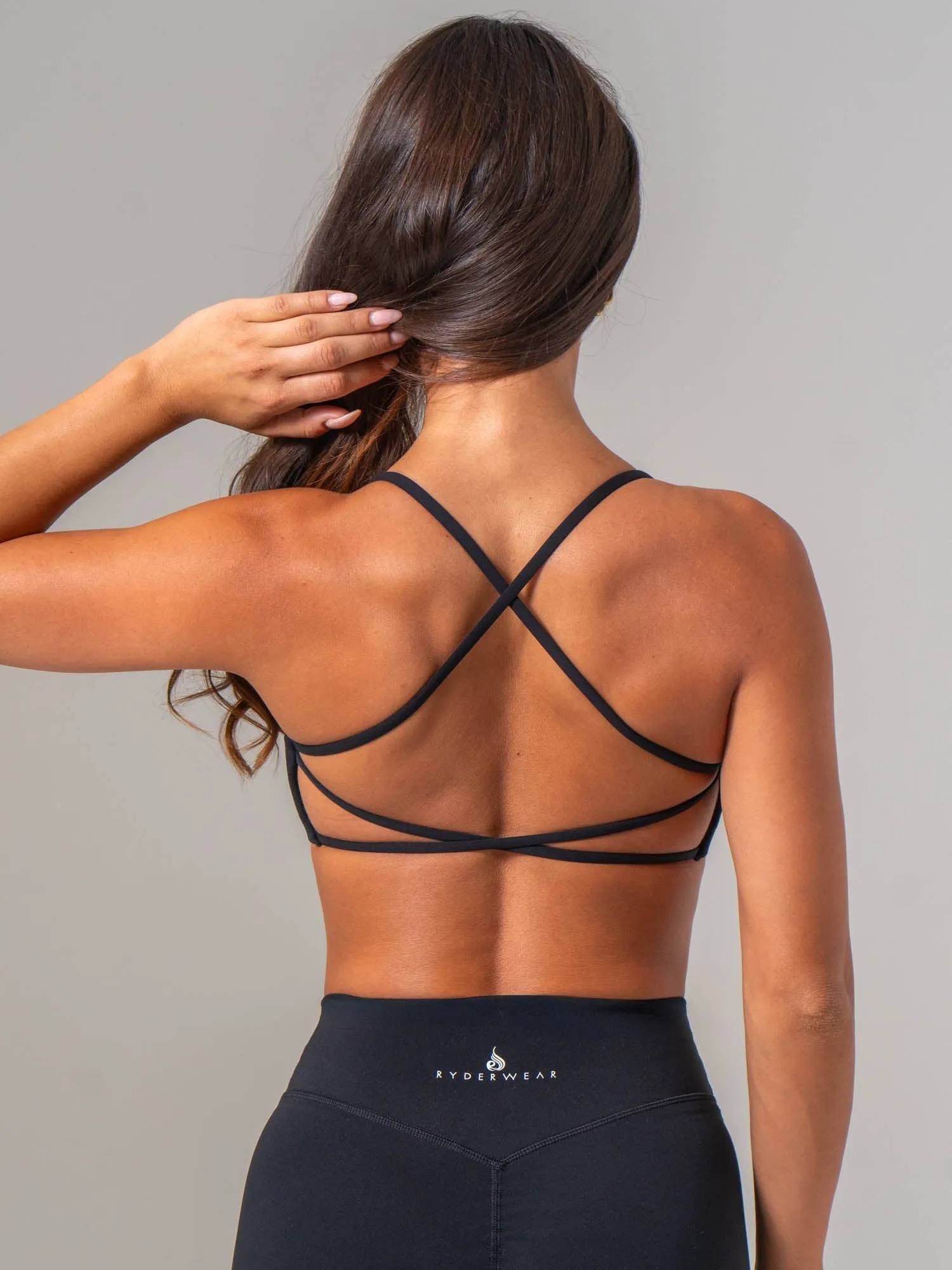 NKD Define Sports Bra - Black sold by Ryderwear product image thumbnail 4