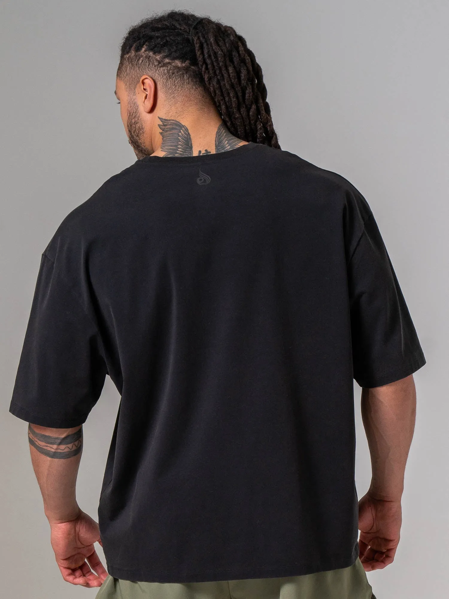 Pursuit Oversized T-shirt - Black sold by Ryderwear product image thumbnail 3