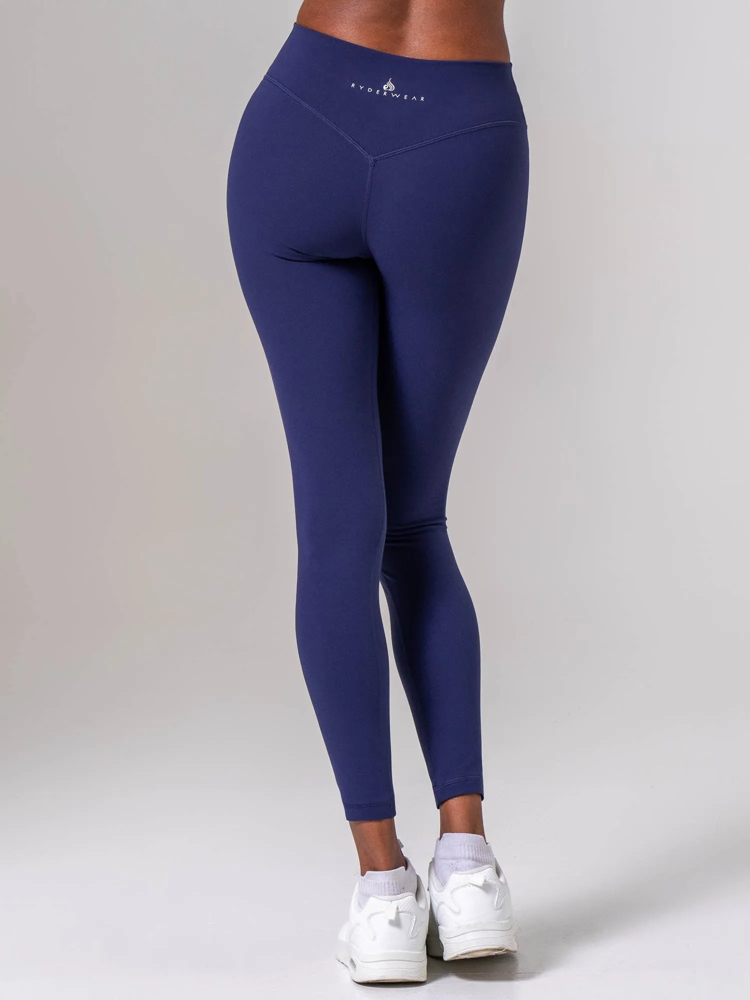 NKD Luxe Leggings - Navy sold by Ryderwear product image thumbnail 2