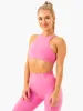 Level Up High Impact Sports Bra - Pink sold by Ryderwear