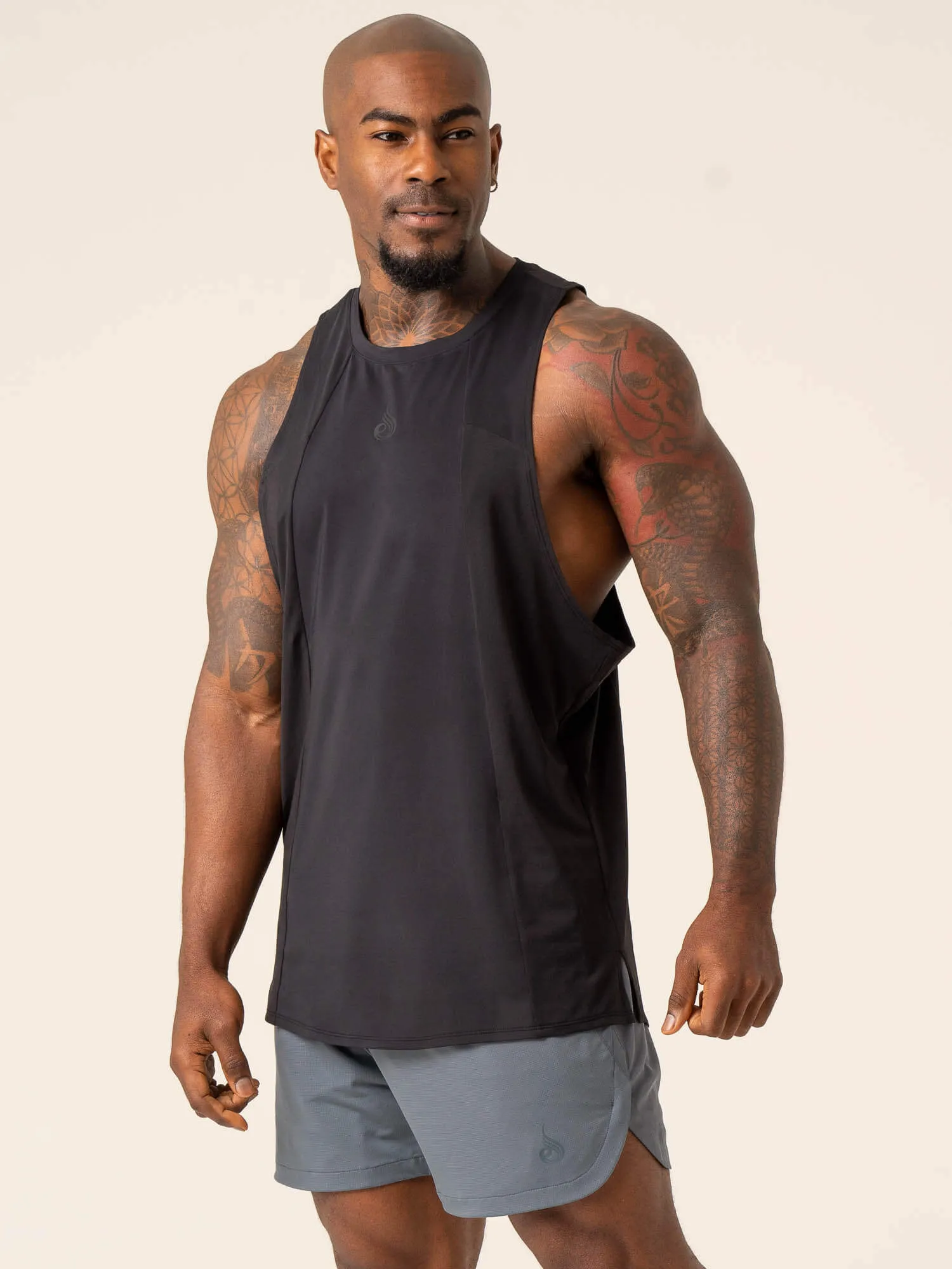 Dynamic Baller Tank - Black sold by Ryderwear product image thumbnail 2