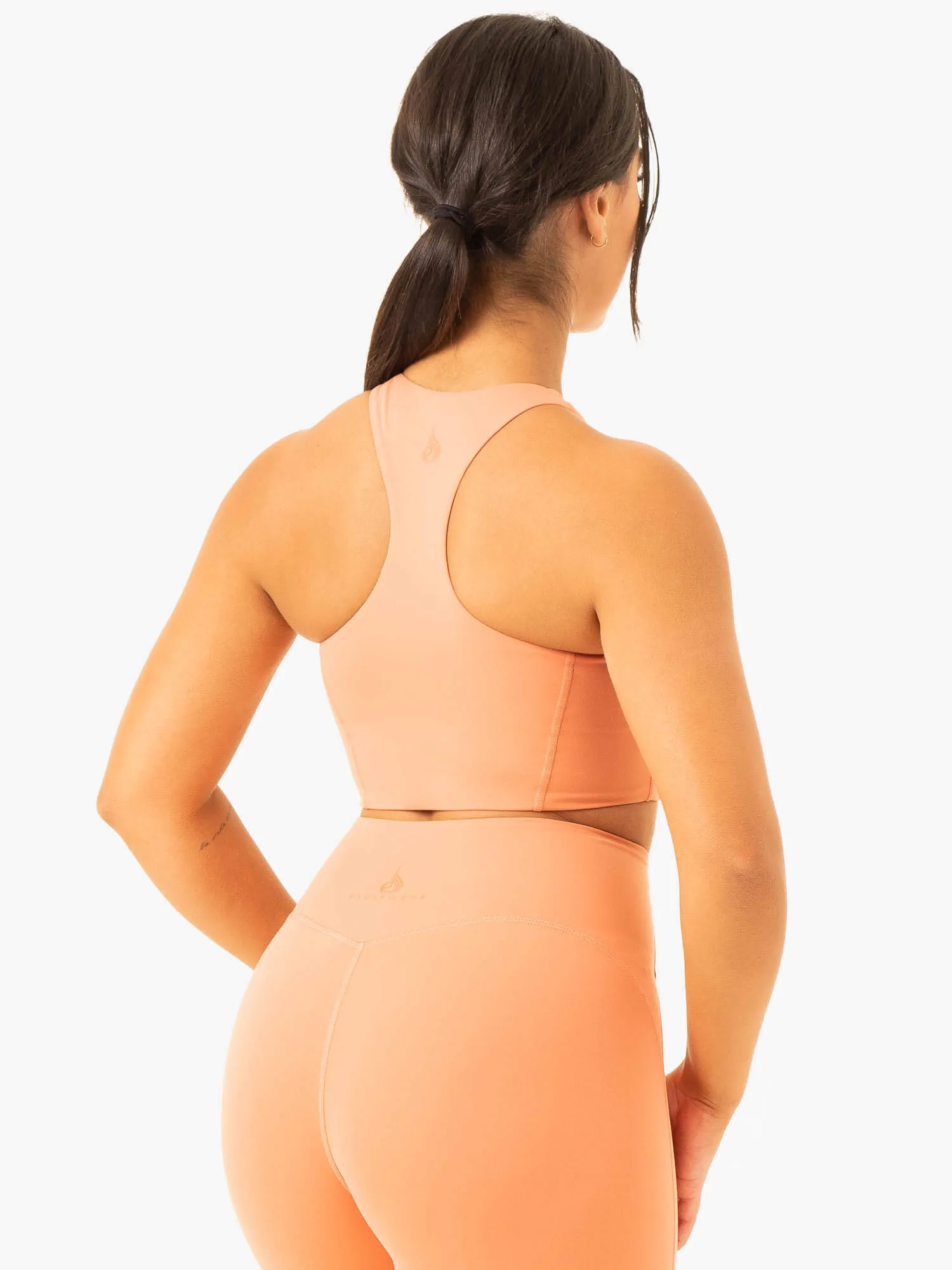 NKD Frame Long Line Sports Bra - Terracotta sold by Ryderwear product image thumbnail 4