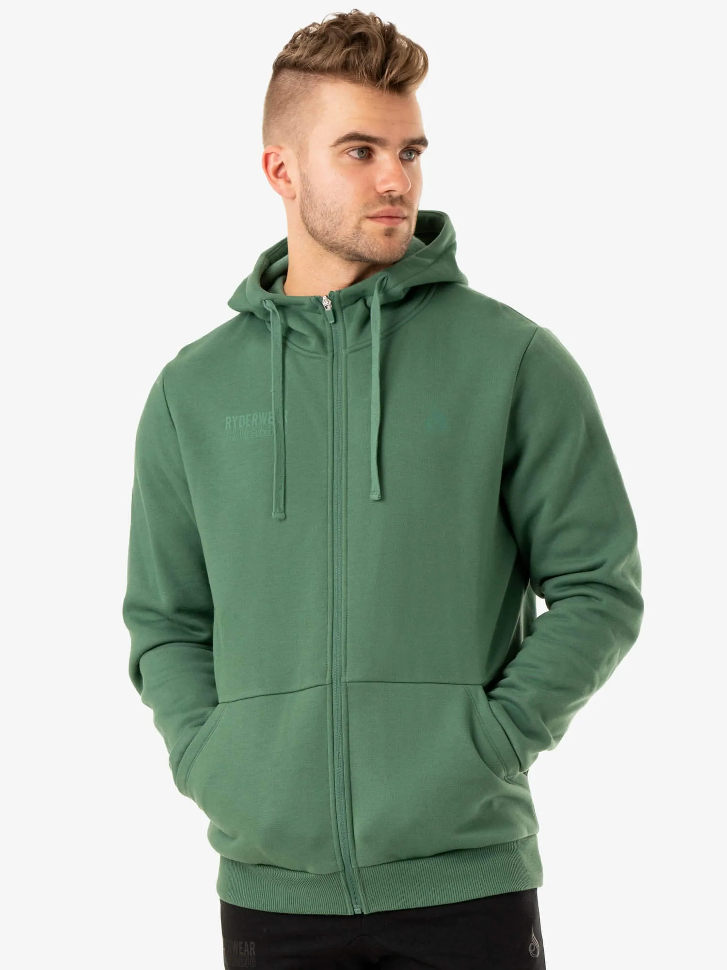 Limitless Zip Up Jacket - Forest Green sold by Ryderwear product image thumbnail 3