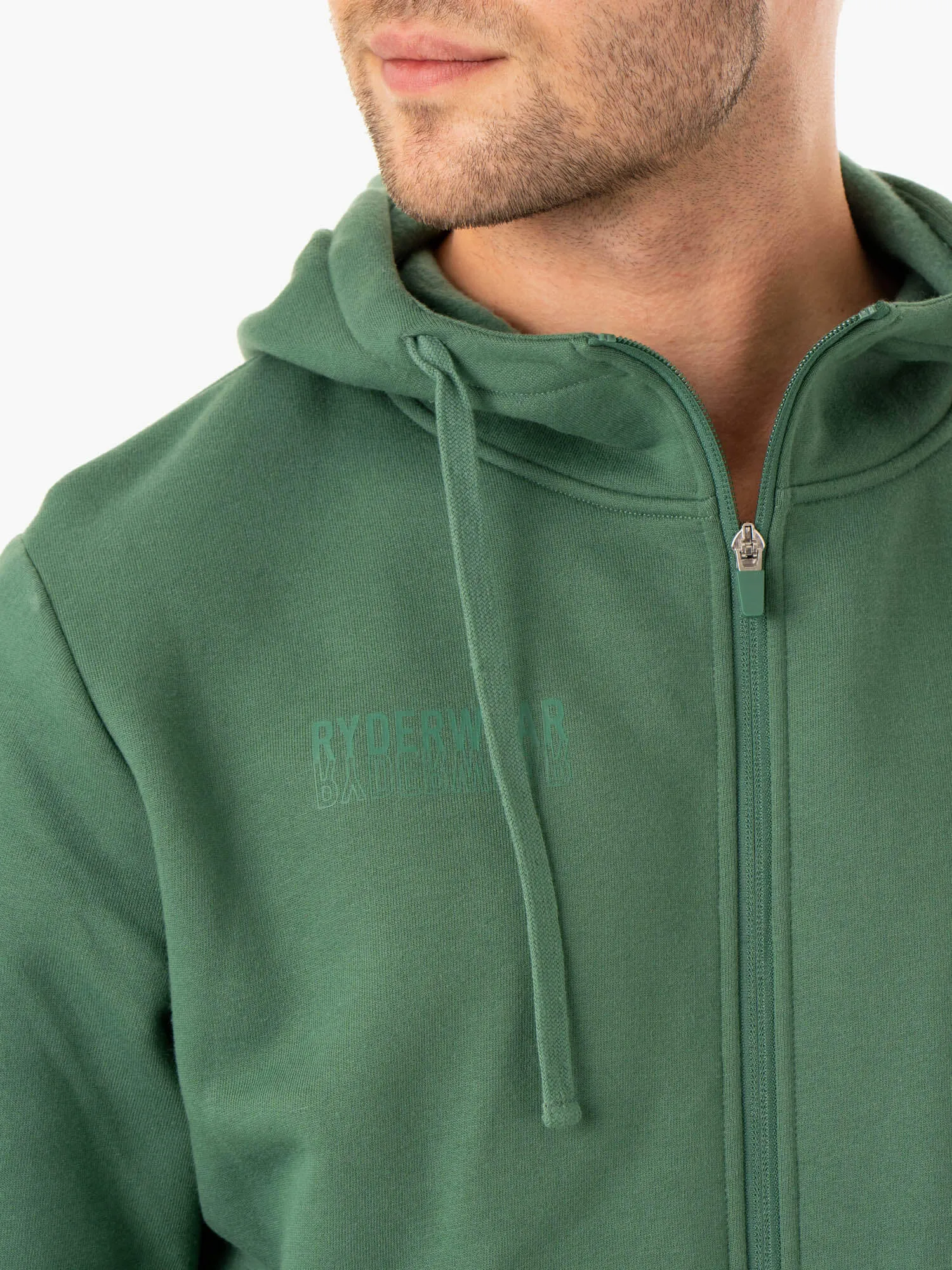 Limitless Zip Up Jacket - Forest Green sold by Ryderwear product image thumbnail 4