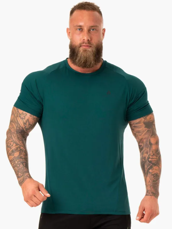 Action Mesh T-Shirt - Emerald sold by Ryderwear