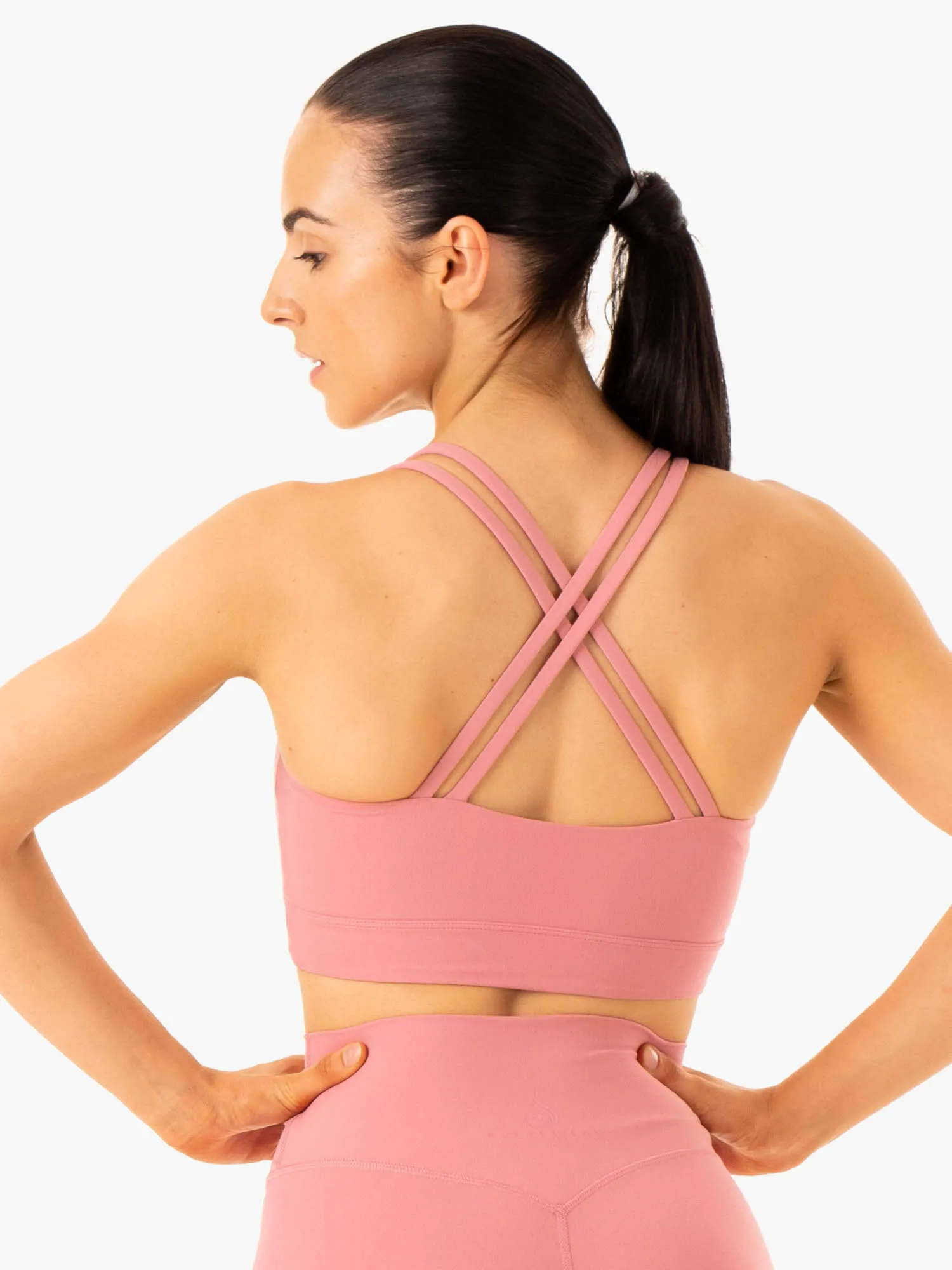 NKD Refine Sports Bra - Dusty Pink sold by Ryderwear product image thumbnail 2