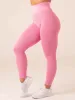 Honeycomb Scrunch Seamless Leggings - Candy Pink sold by Ryderwear