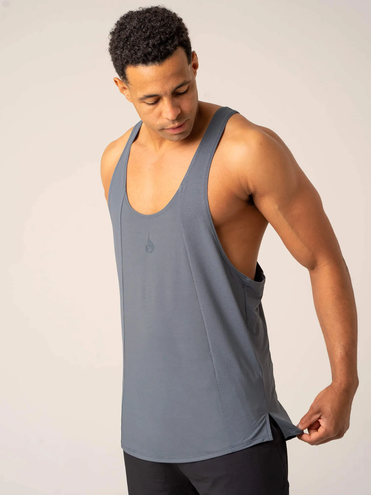 Dynamic Stringer T-Back - Petrol sold by Ryderwear product image thumbnail 2