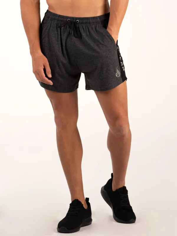 Arnie Shorts - Black Marl sold by Ryderwear