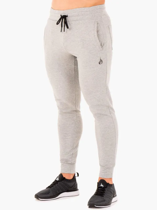 Base Track Pants - Grey Marl sold by Ryderwear