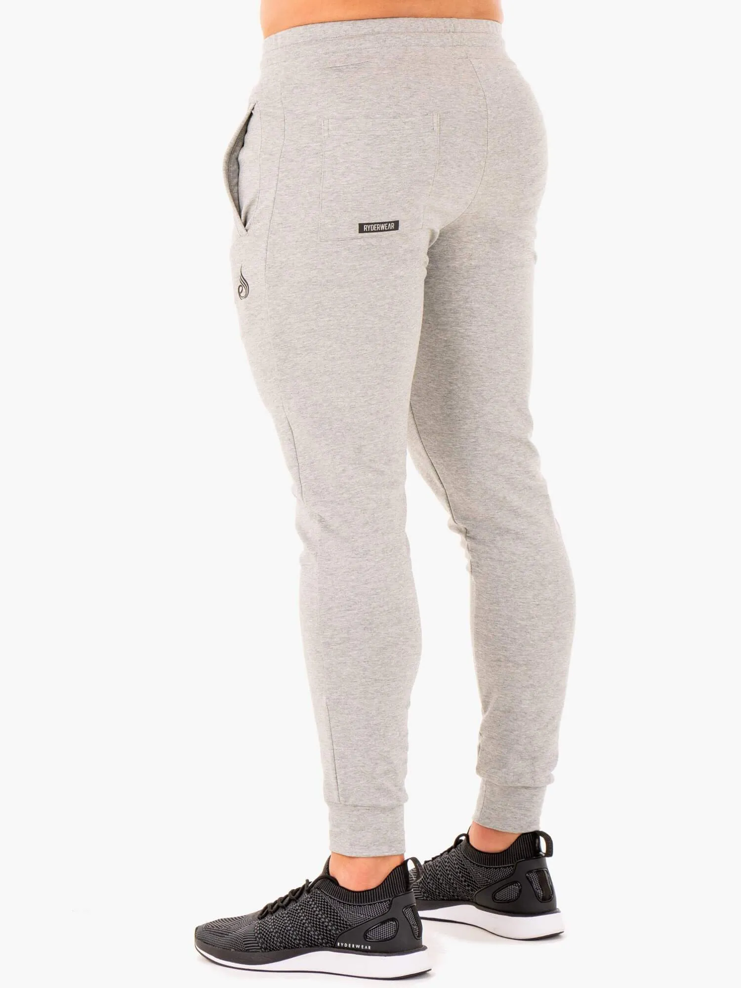 Base Track Pants - Grey Marl sold by Ryderwear product image thumbnail 2