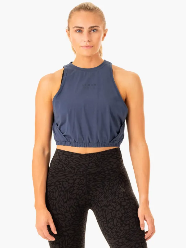 Rotation Tank - Navy sold by Ryderwear