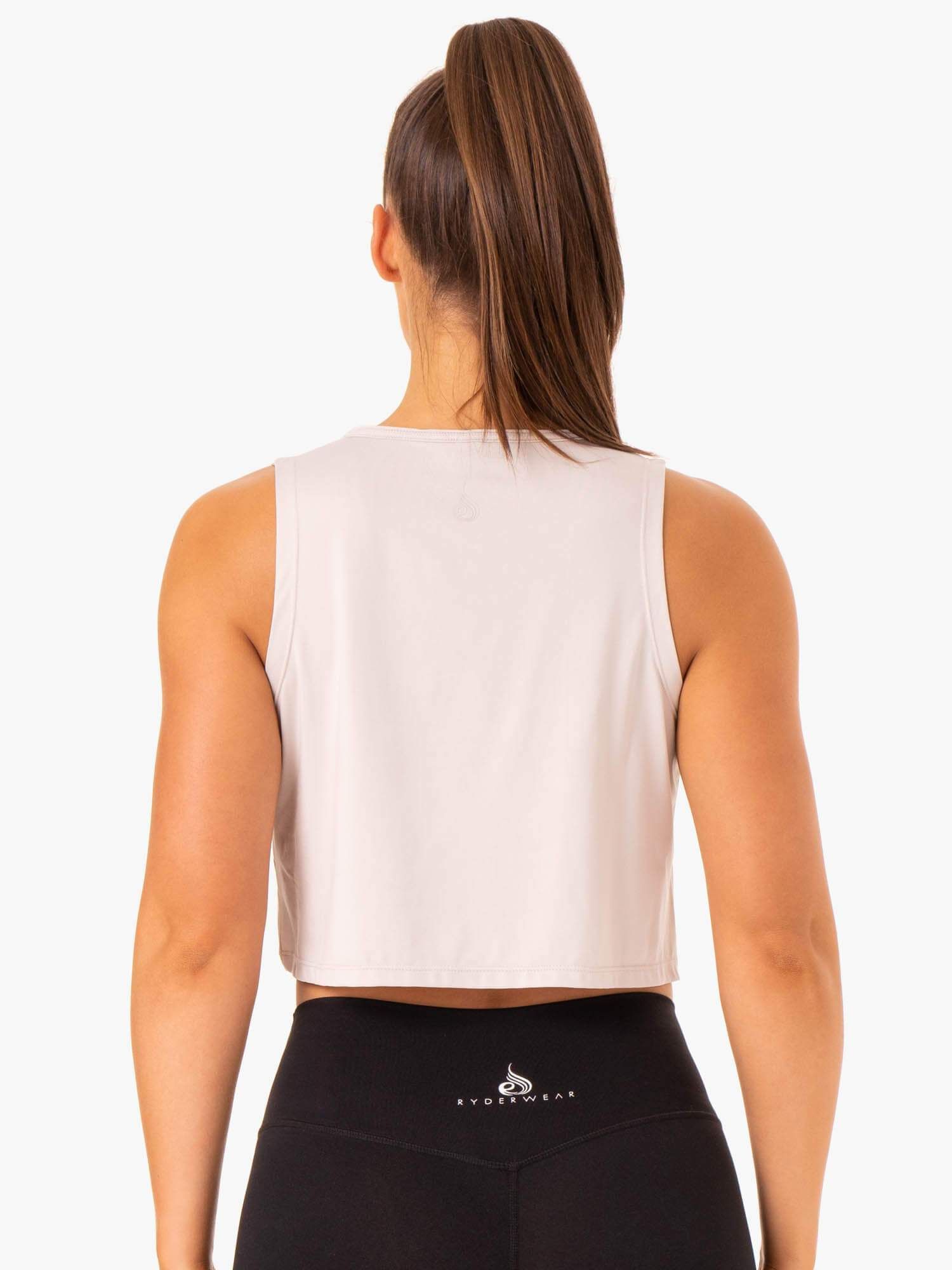 Hybrid Muscle Tank - Ivory sold by Ryderwear product image thumbnail 2