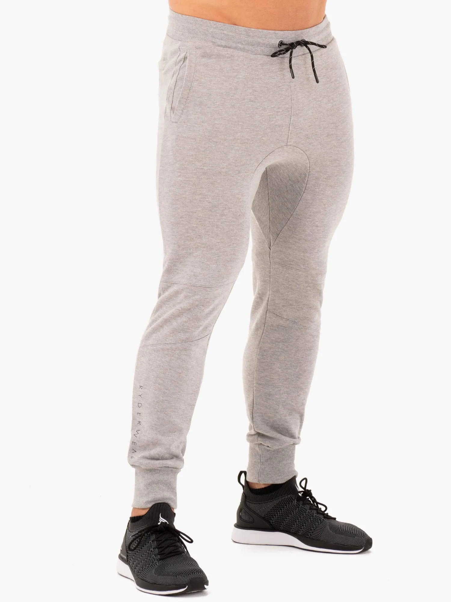 Athletic Fleece Track Pants - Grey Marl sold by Ryderwear product image thumbnail 4