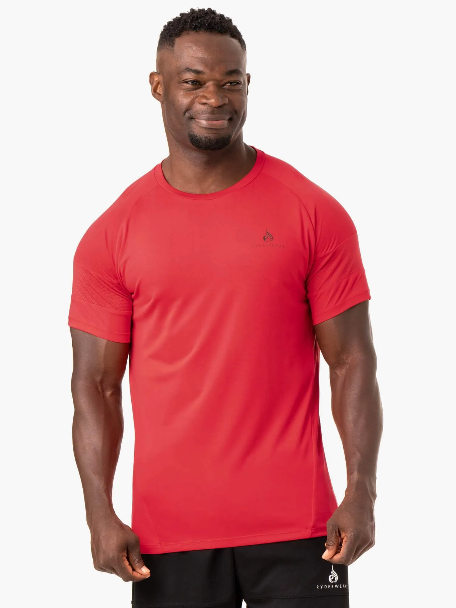Action Mesh T-Shirt - Red sold by Ryderwear